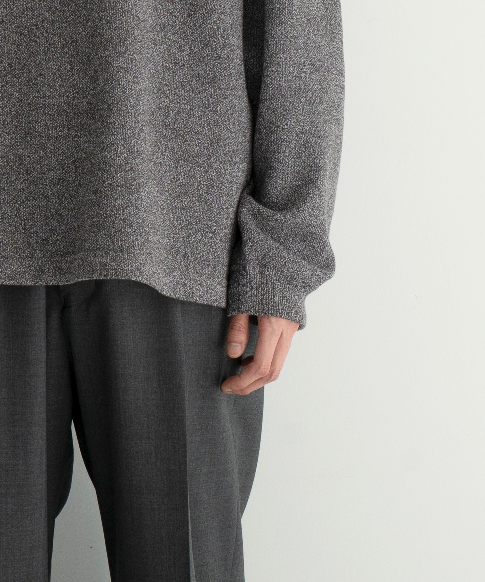 crepuscule Co/ra moss stitch P/O "HEATHER BROWN"