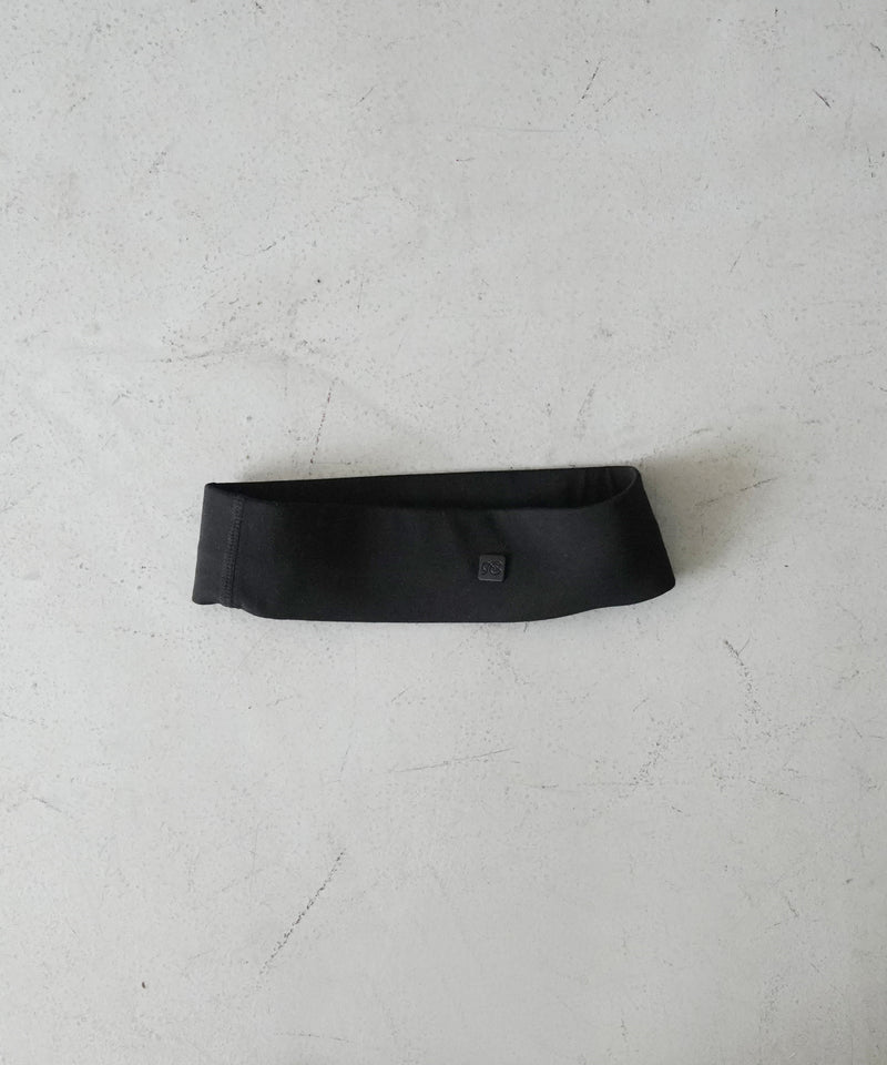 Fax Copy Express Wide casual headband "BLACK"