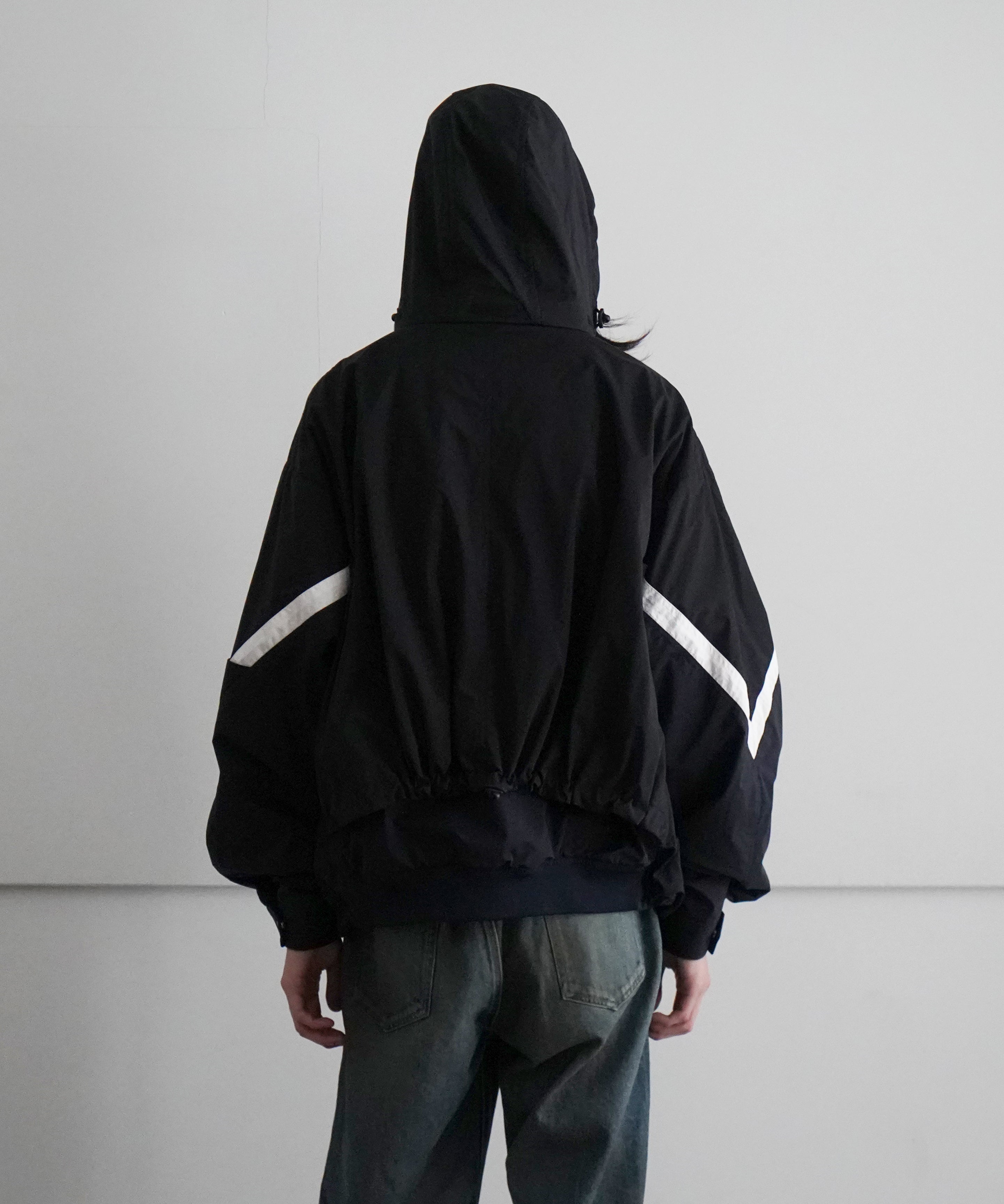 TOGA VIRILIS Ripstop blouson "BLACK"