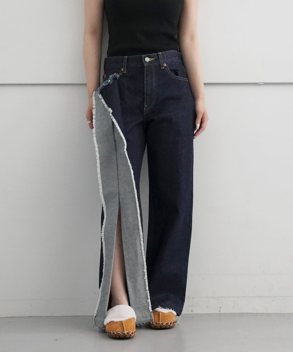 kotohayokozawa Denim 仕方 Leg Cover INDIGO 