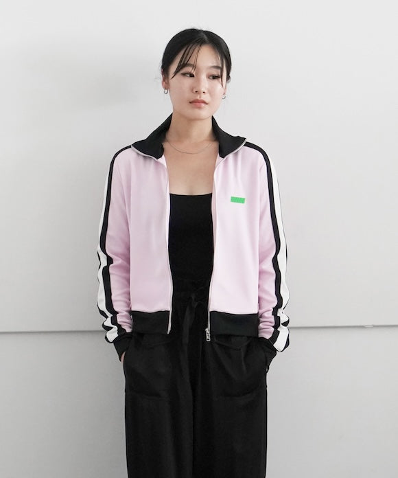 GANNI Sporty Jersey Tracksuits Jacket "BLACK"