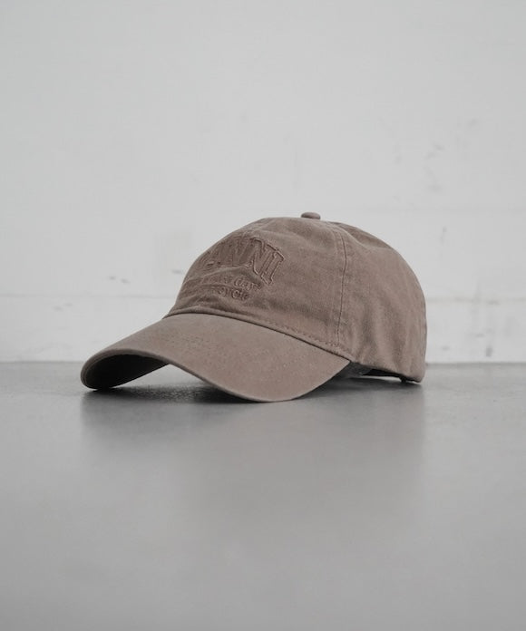 GANNI Cap Hat Patch "SHITAKE"