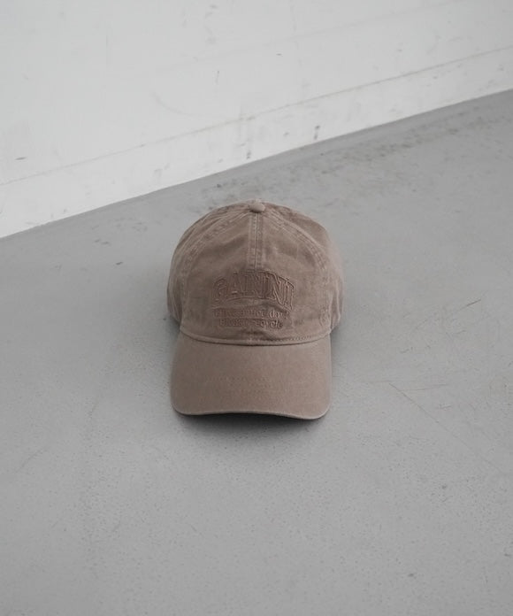 GANNI Cap Hat Patch "SHITAKE"