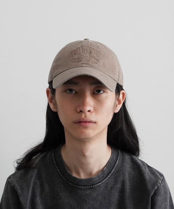 GANNI Cap Hat Patch "SHITAKE"