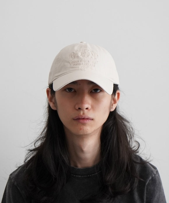 Ganni【ガニー】cap hat patch 