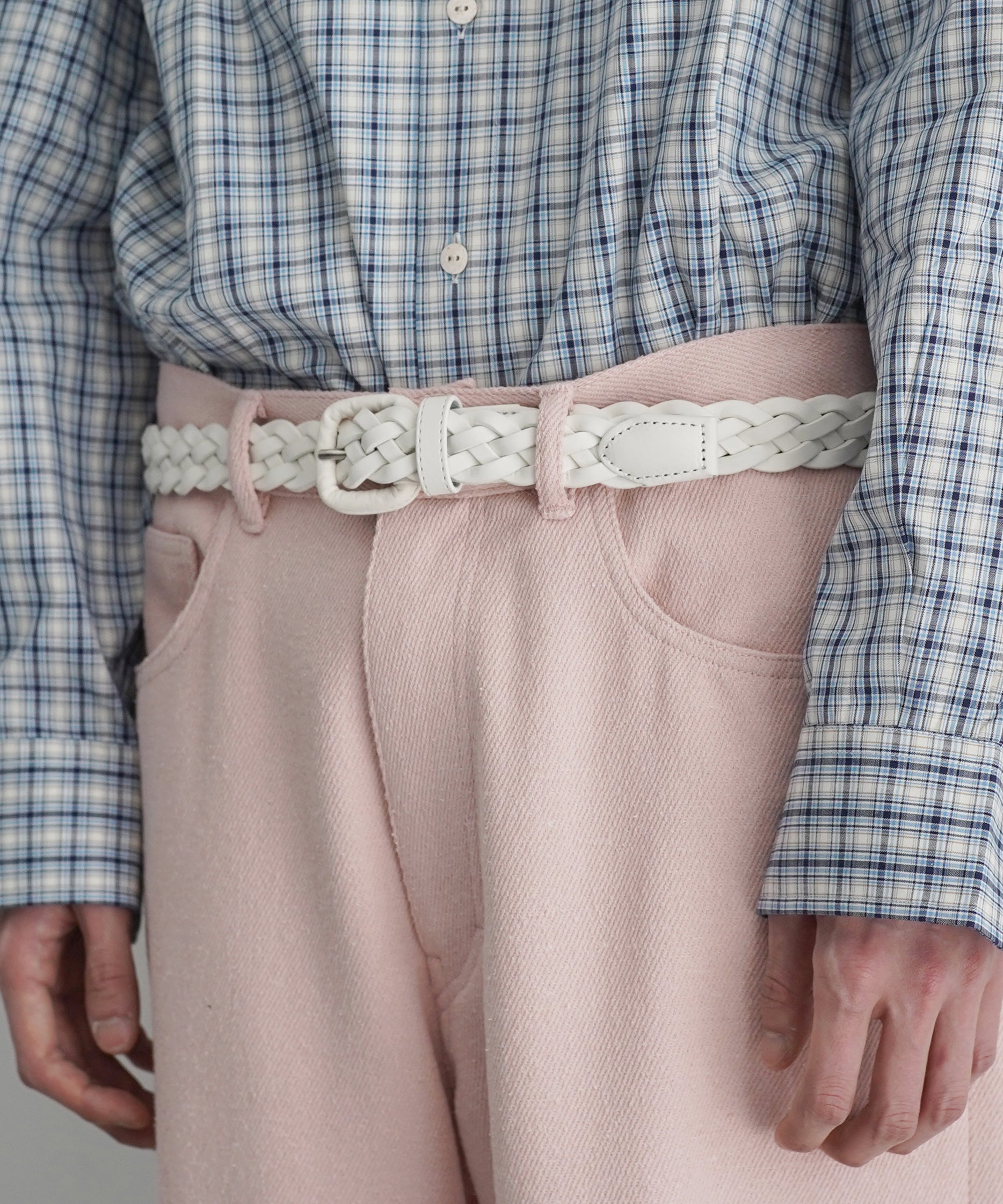 AURALEE【オーラリー】Silk nep denim 5p wide pants 