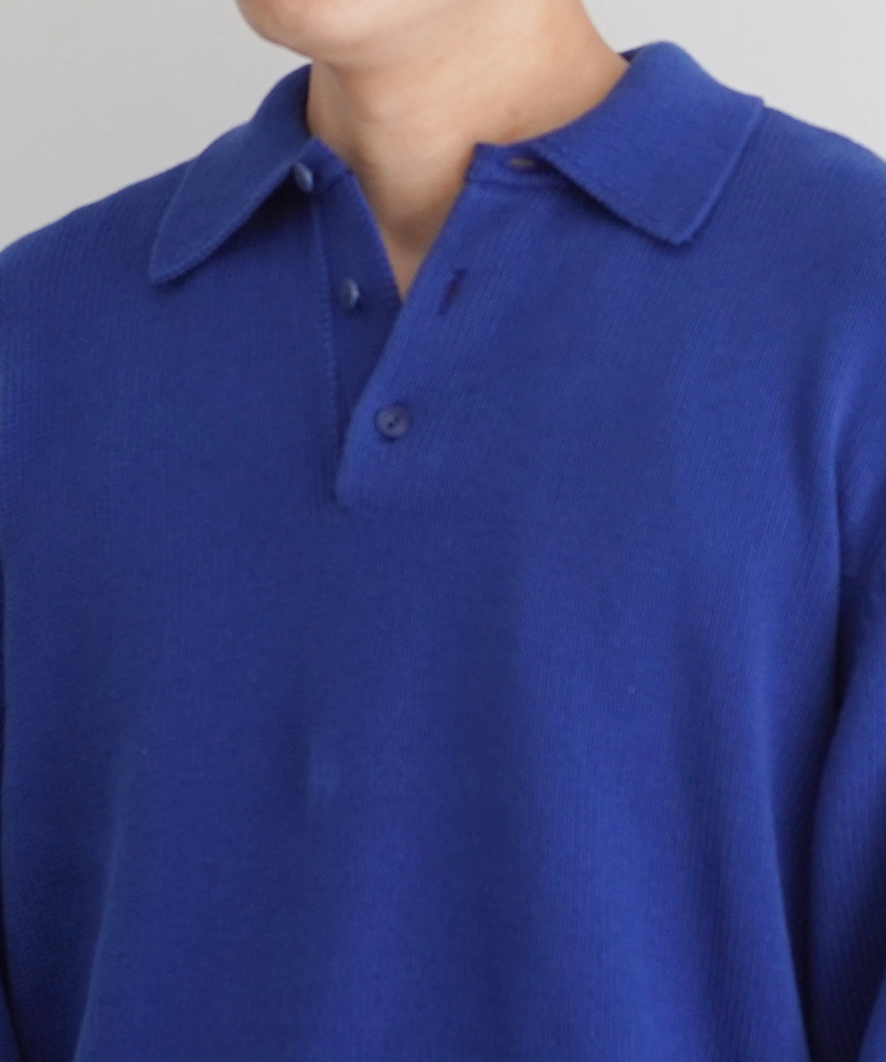KAIKO【カイコー】Knit polo shirt 