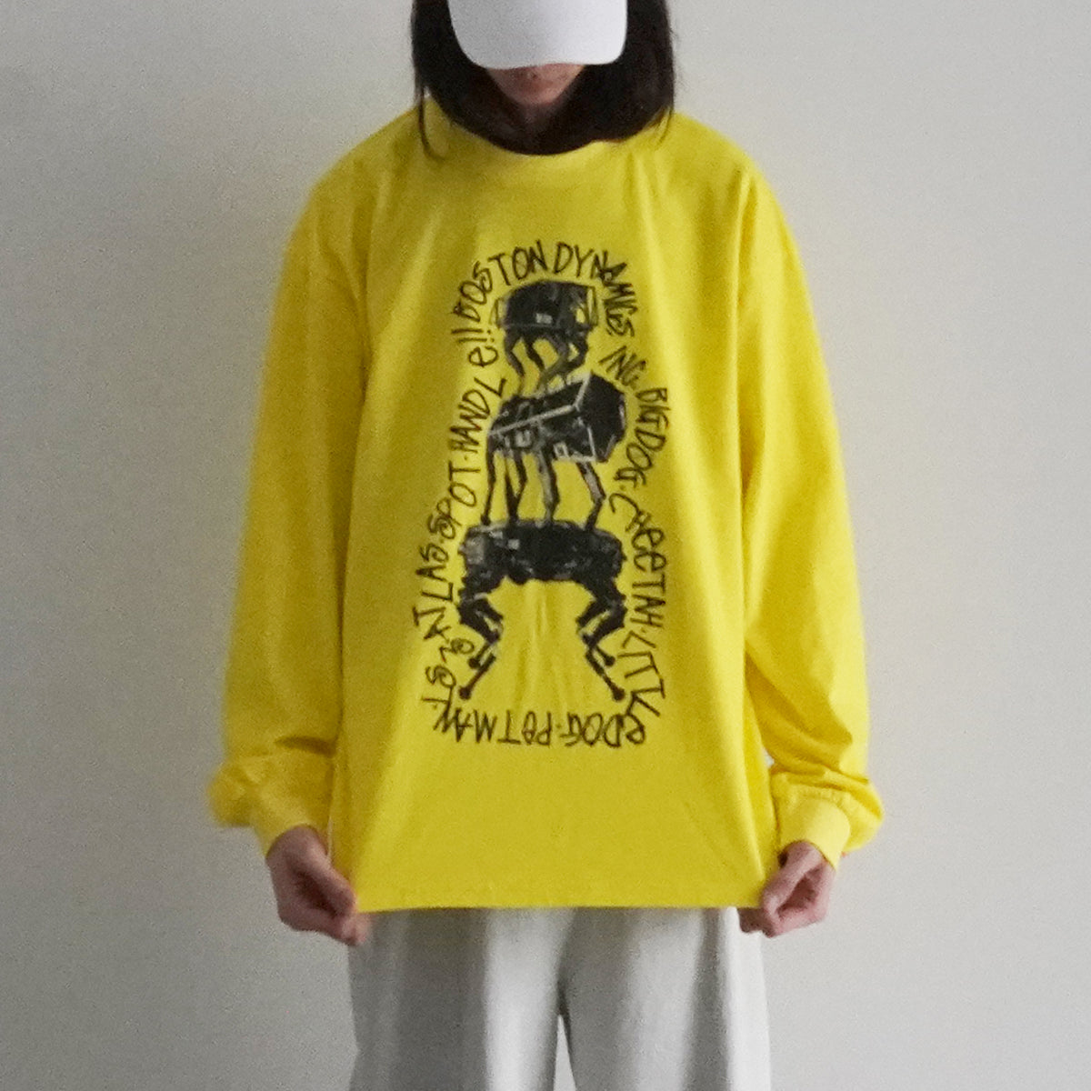 デリバティブ 　Black Weirdos Big dog l/s tee Black Weirdos【ブラックウィドー】donnie bones l/s tee