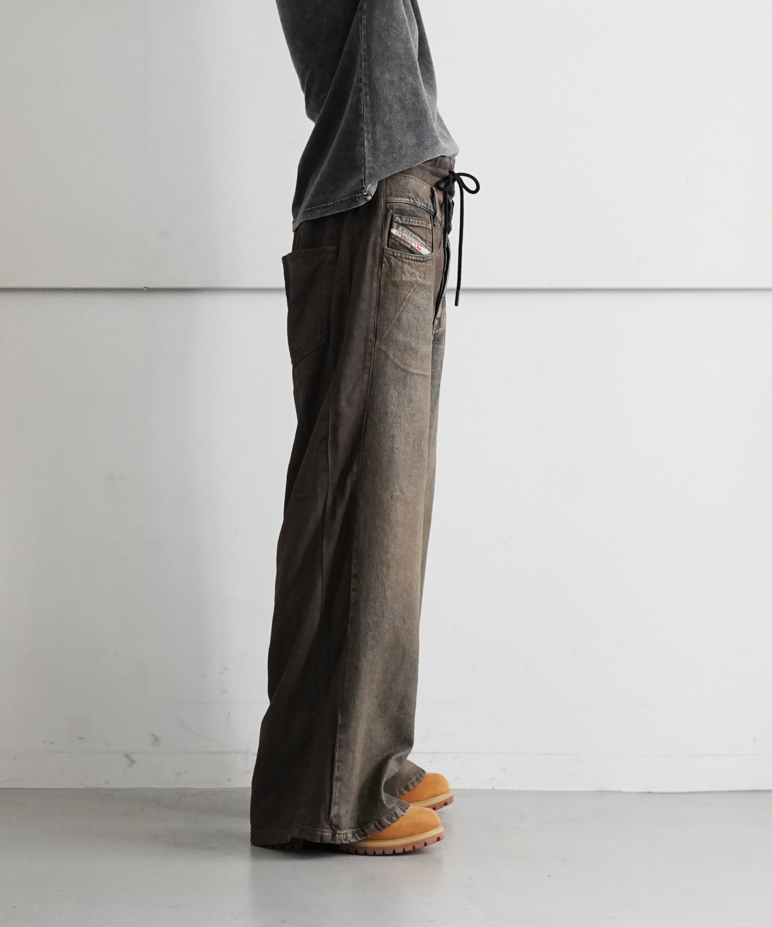 DIESEL 5 POCKETS PANTS "FADED INDIGO"