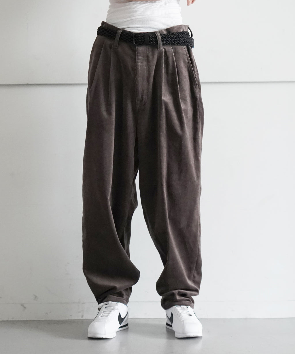 doublet【ダブレット】corduroy wide pants 