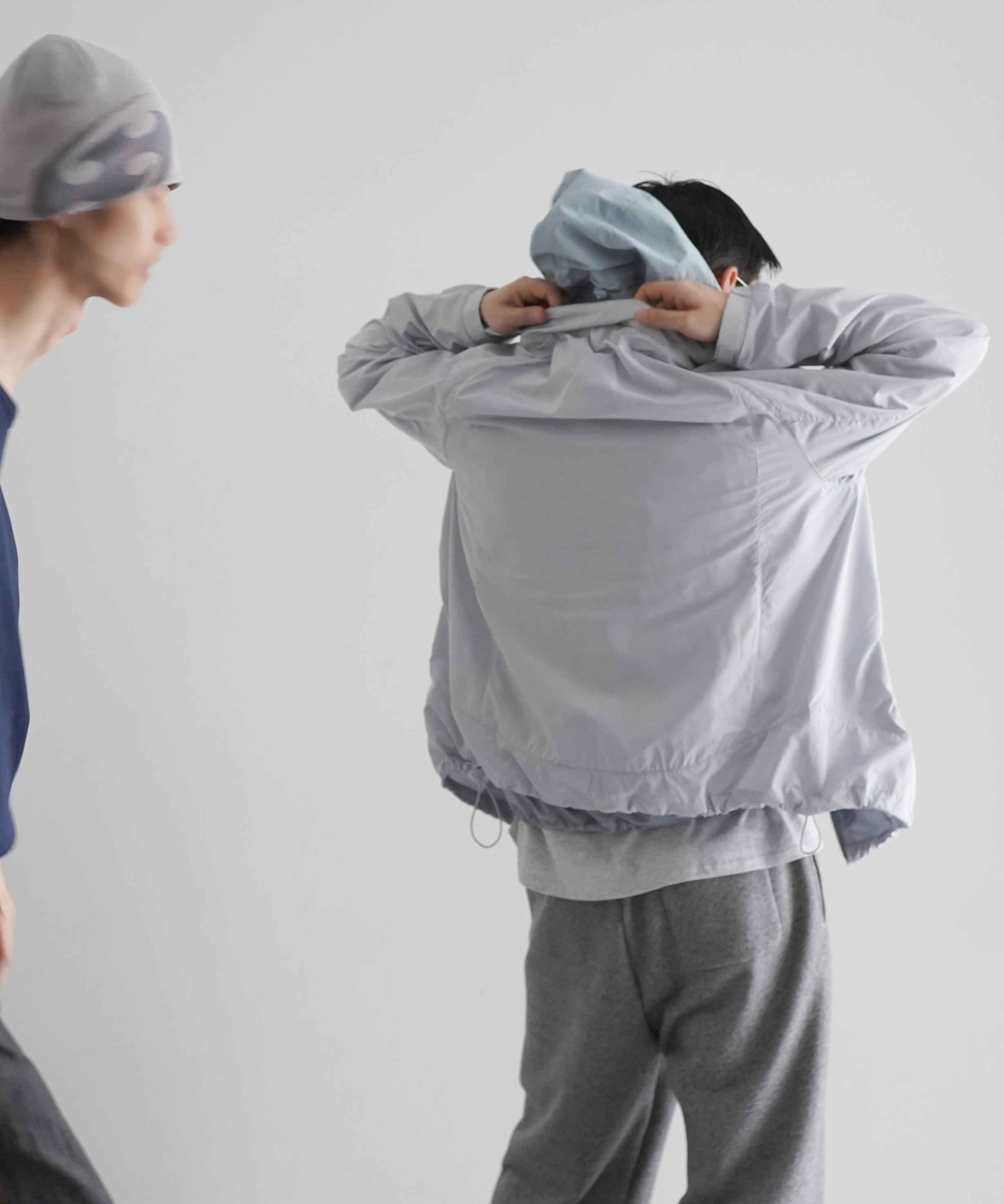 SAN SAN GEAR Docking jacket "LIGHT GREY"