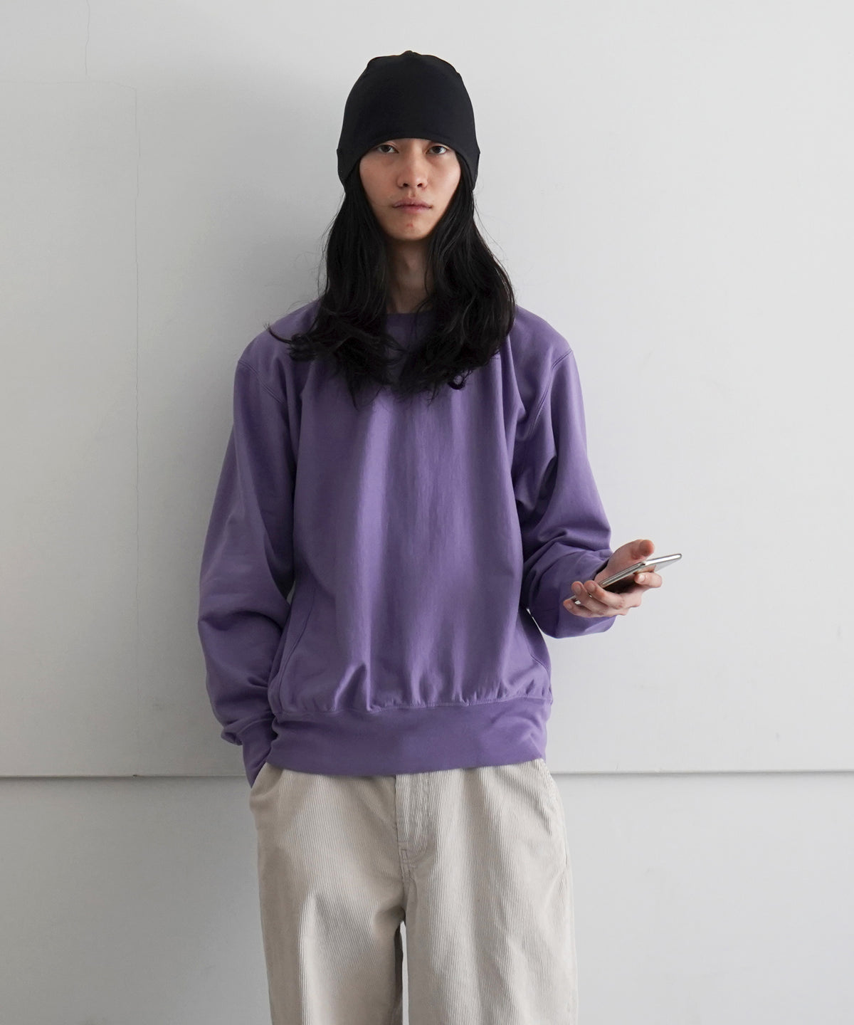 AURALEE【オーラリー】elastic high gauge sweat p/o 