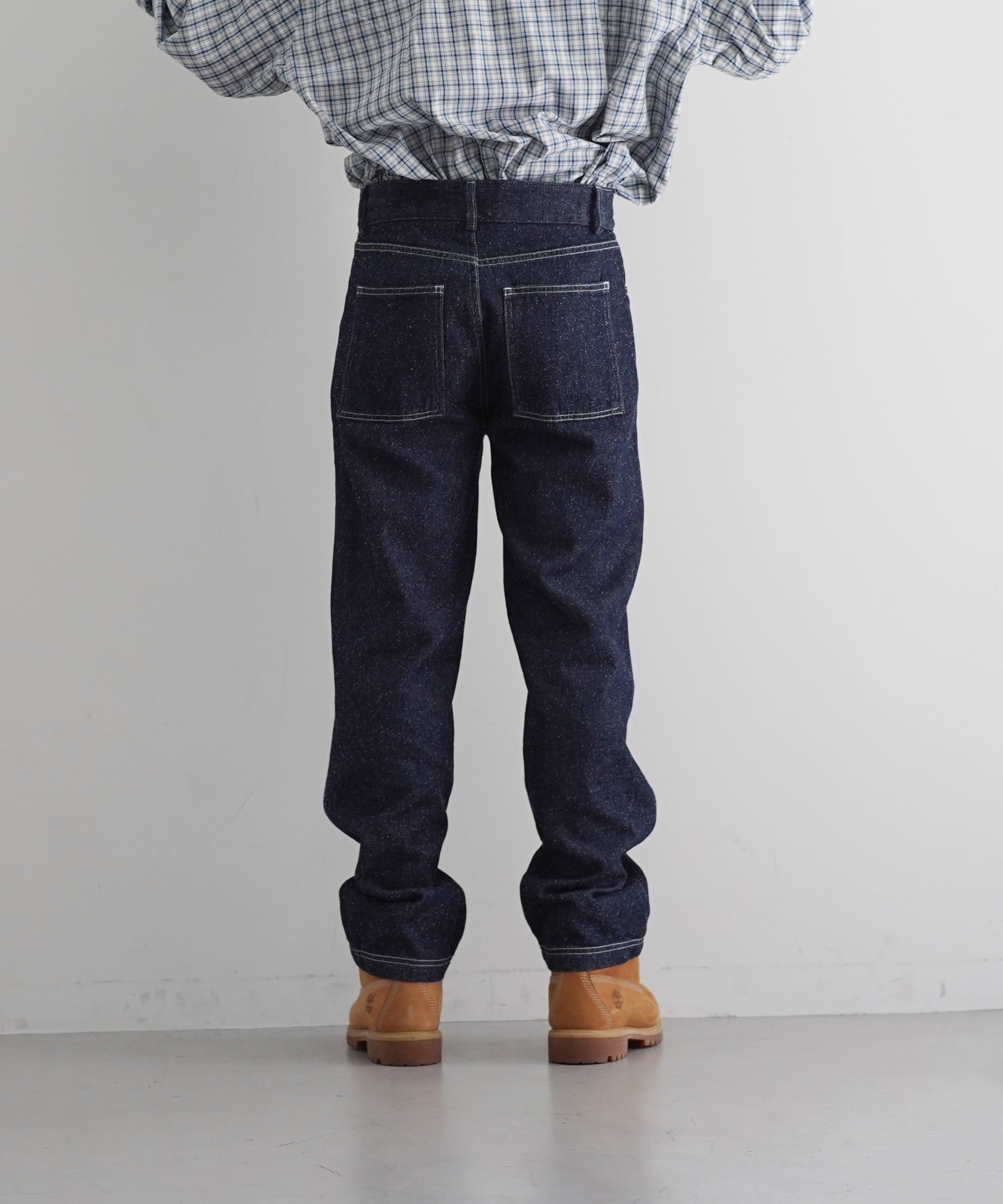 Baserange Tajo pants men "INDIGO BLUE"