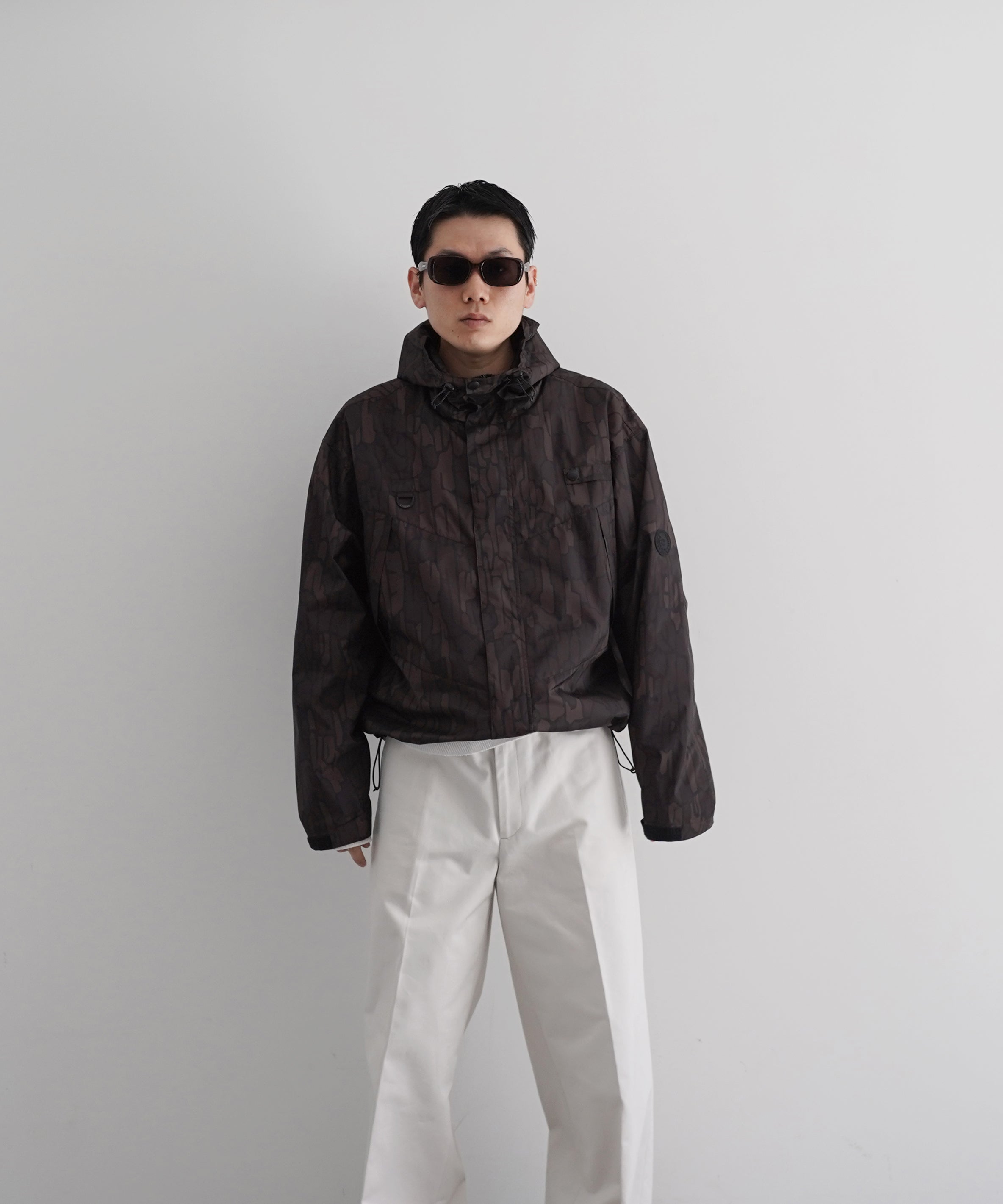 Evisen Skateboardsゑ Tree camo mountain jacket "BLUE"