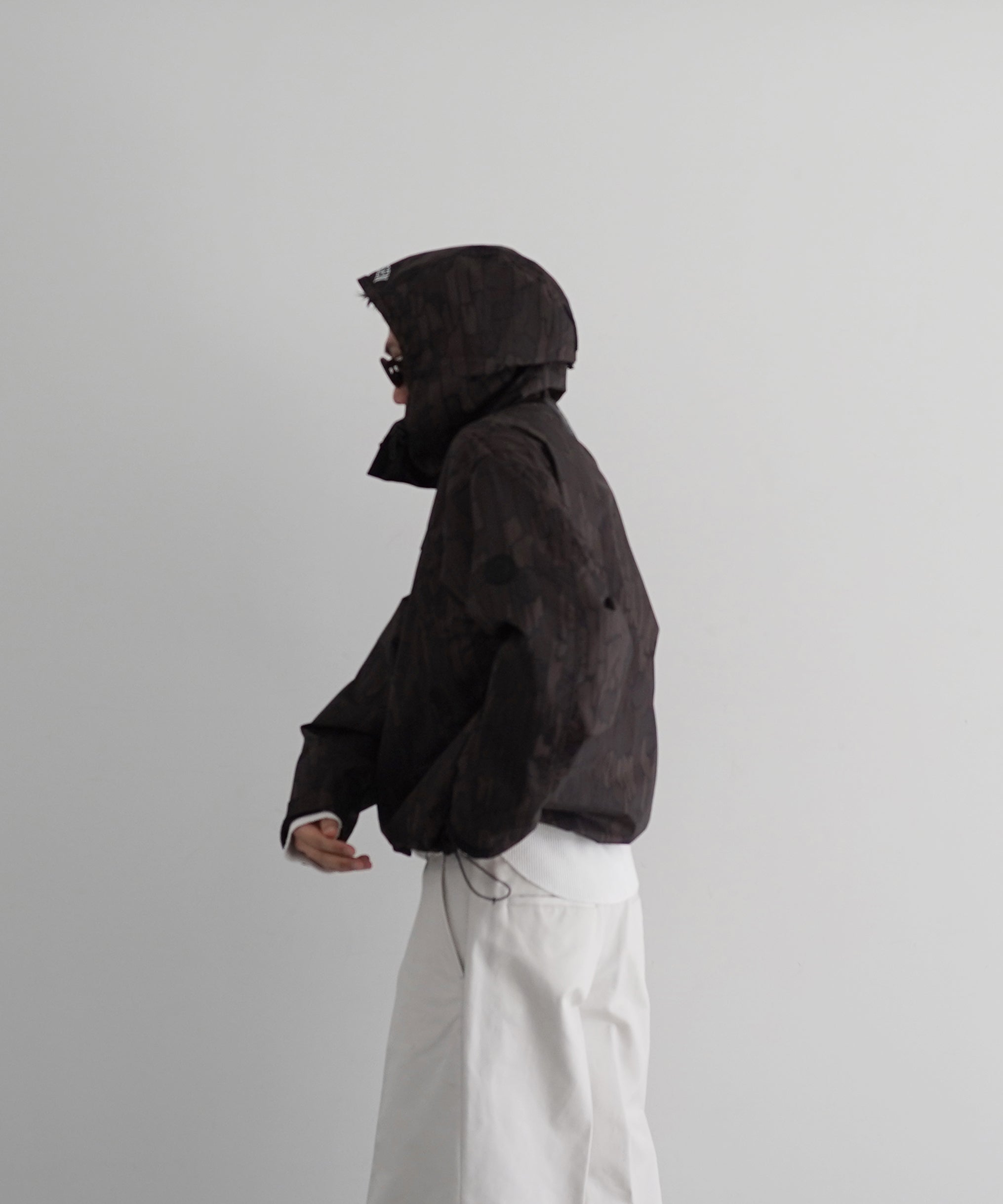 Evisen Skateboardsゑ Tree camo mountain jacket "BLACK"