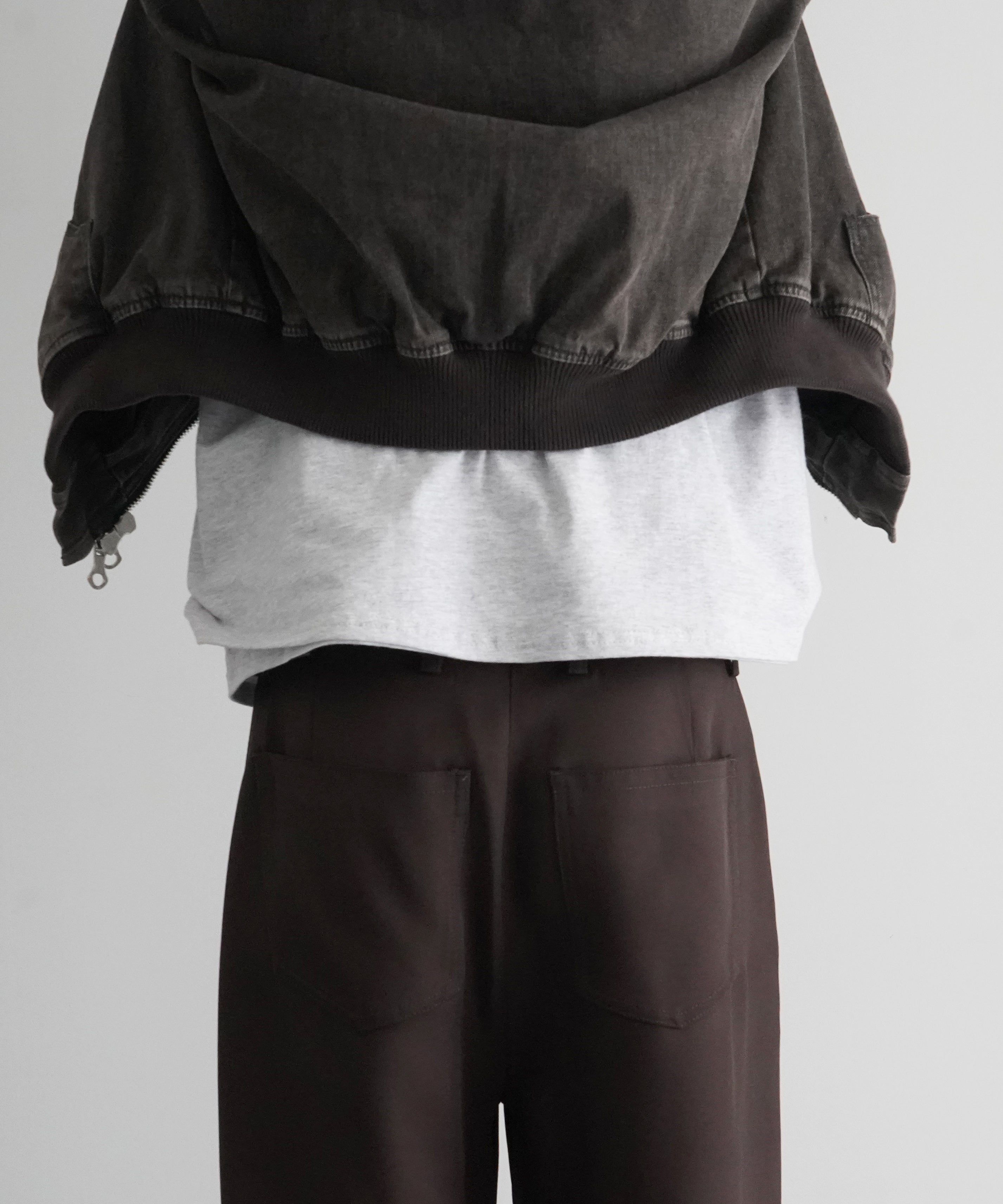 sefr Richie trouser "OBSIDIAN VISCOSE"