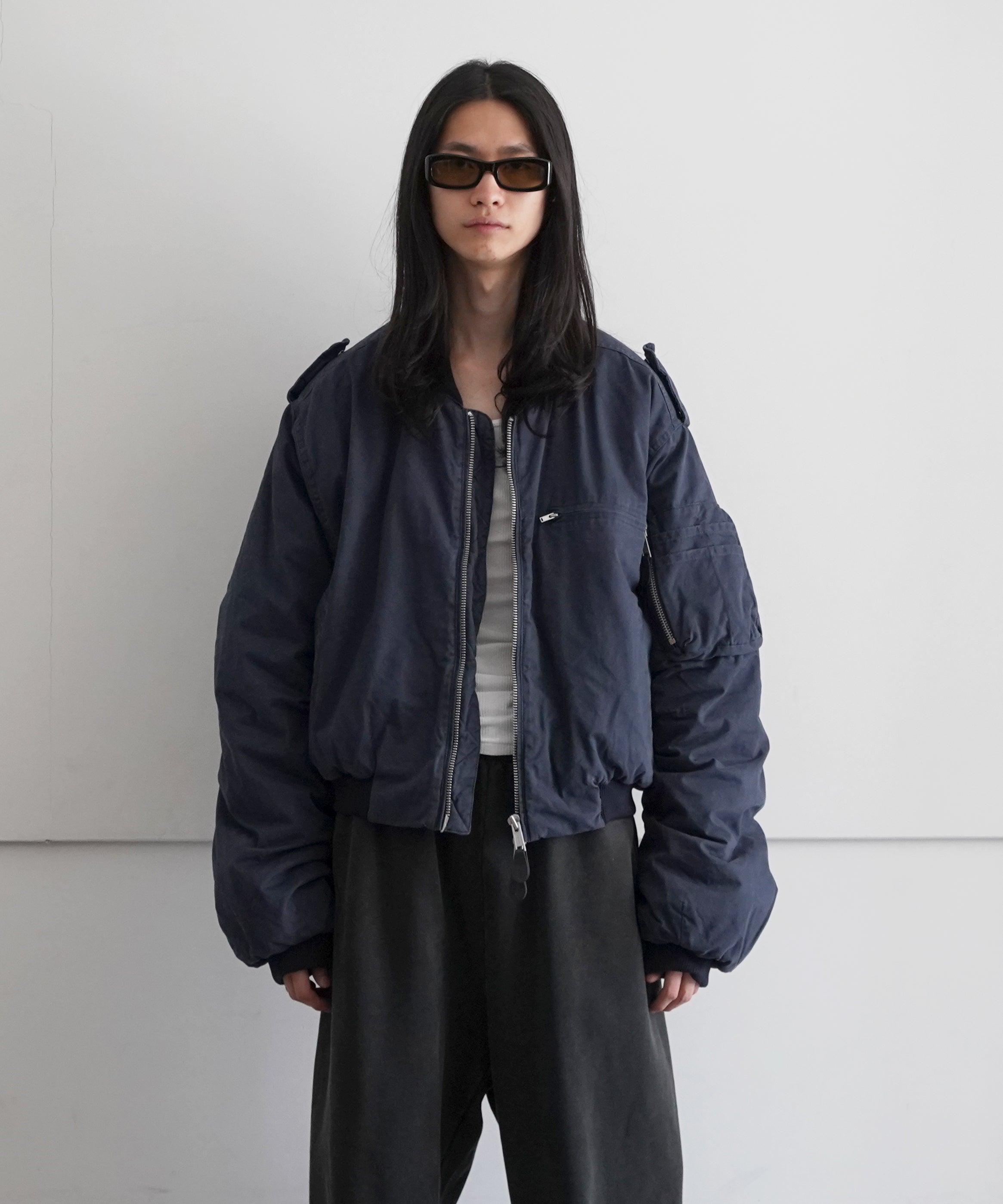 エンタイアスタジオ Entire Studios A-4 ボンバージャケット M entire studios A-4 BOMBER / IRON M