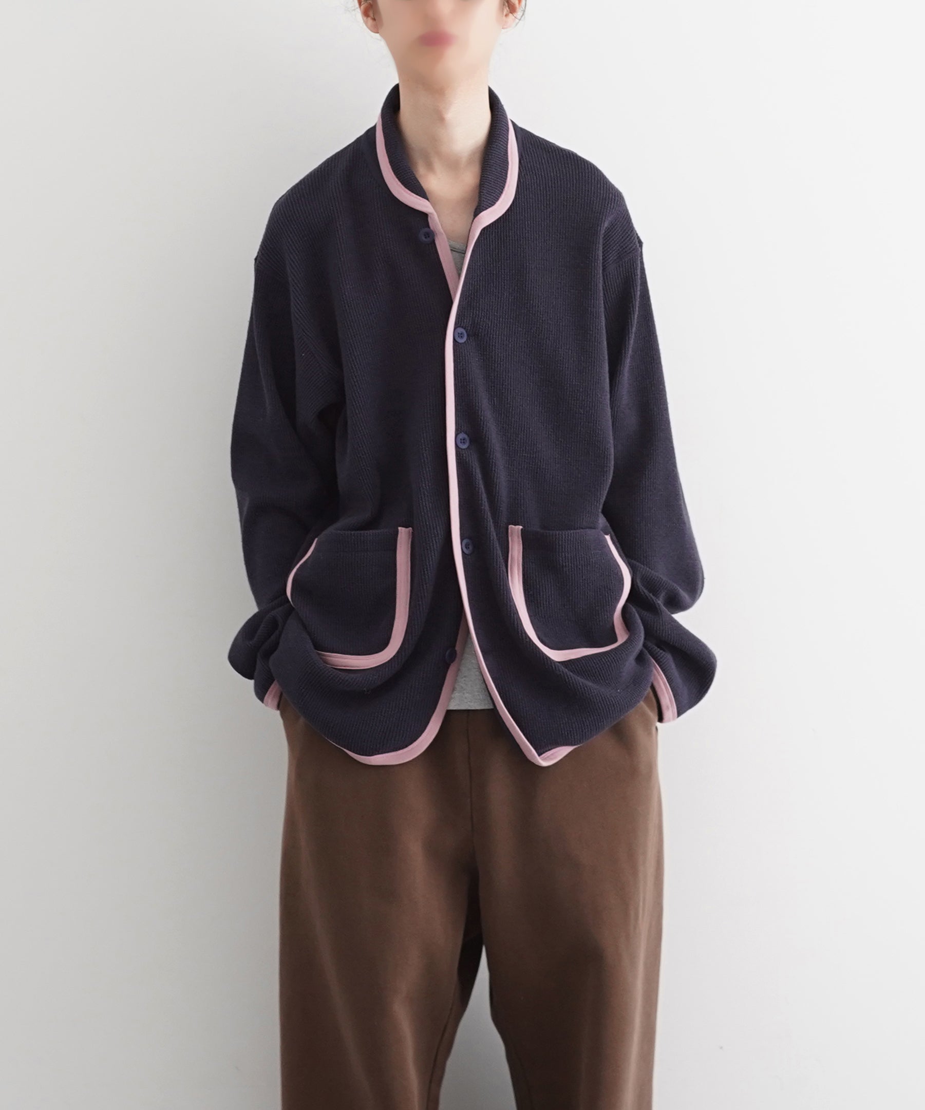 gourmet jeans Waffle shirts "GRAPE"