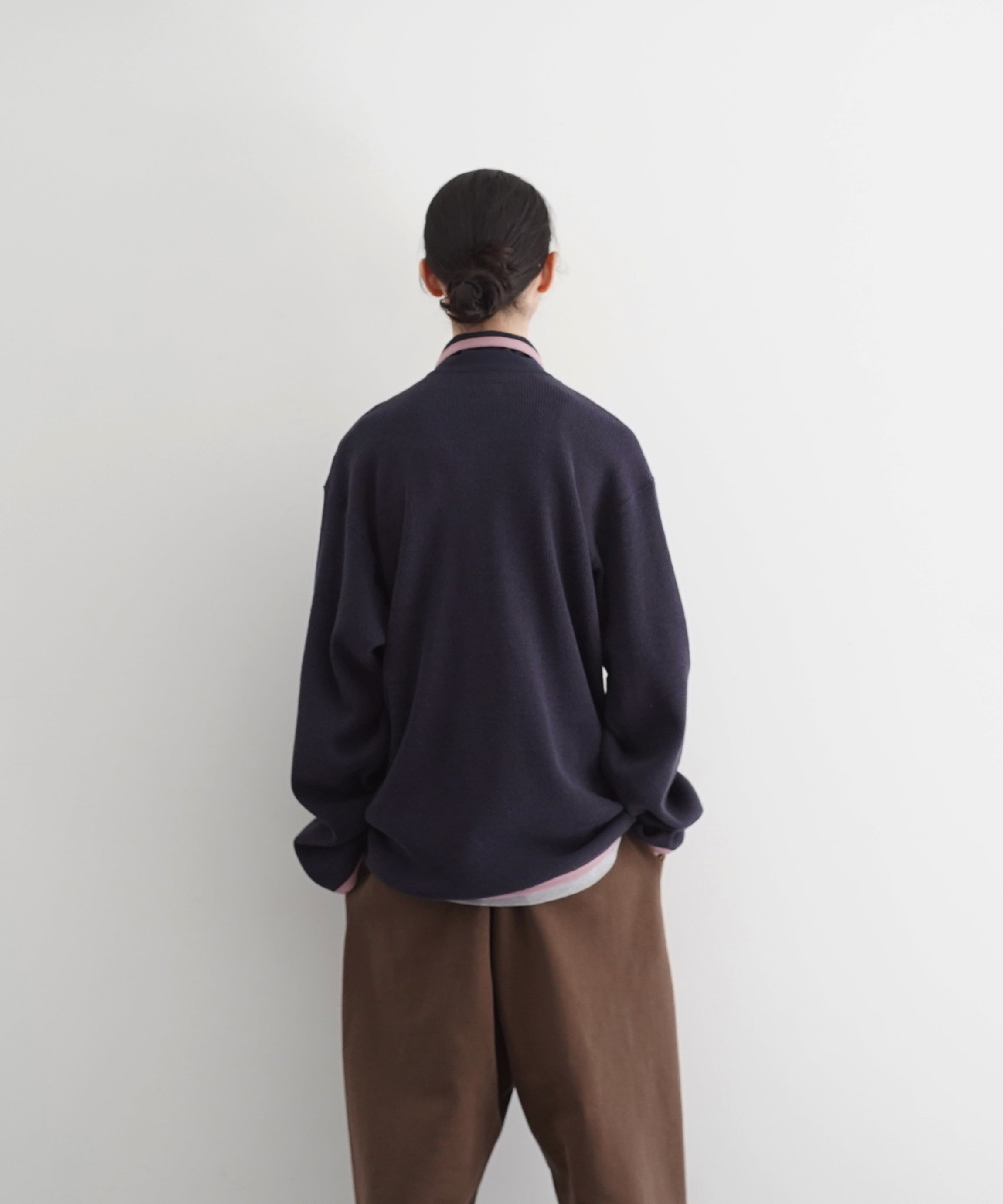 gourmet jeans Waffle shirts "GRAPE"