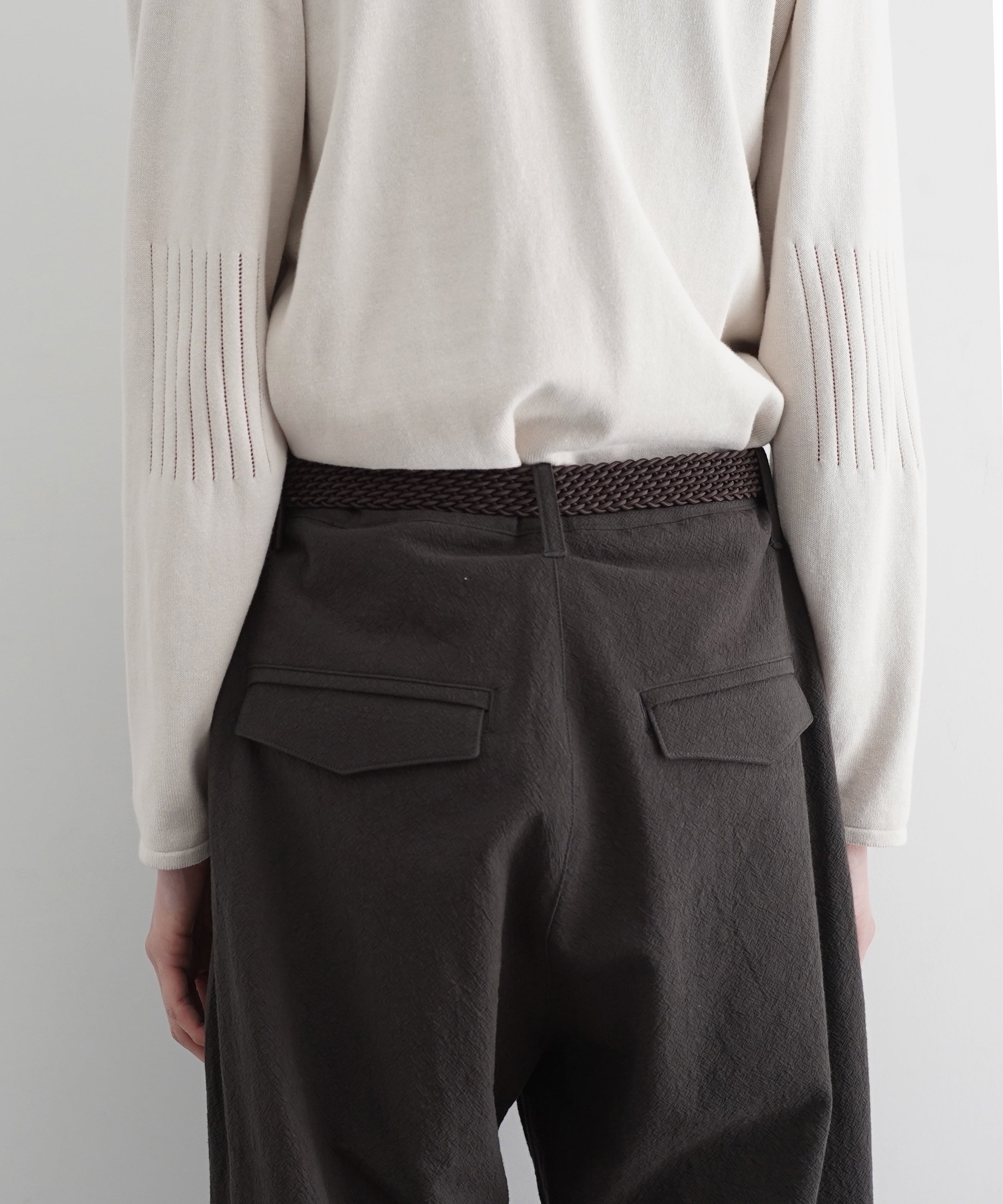 SAN SAN GEAR Weave taped pants "GREY"