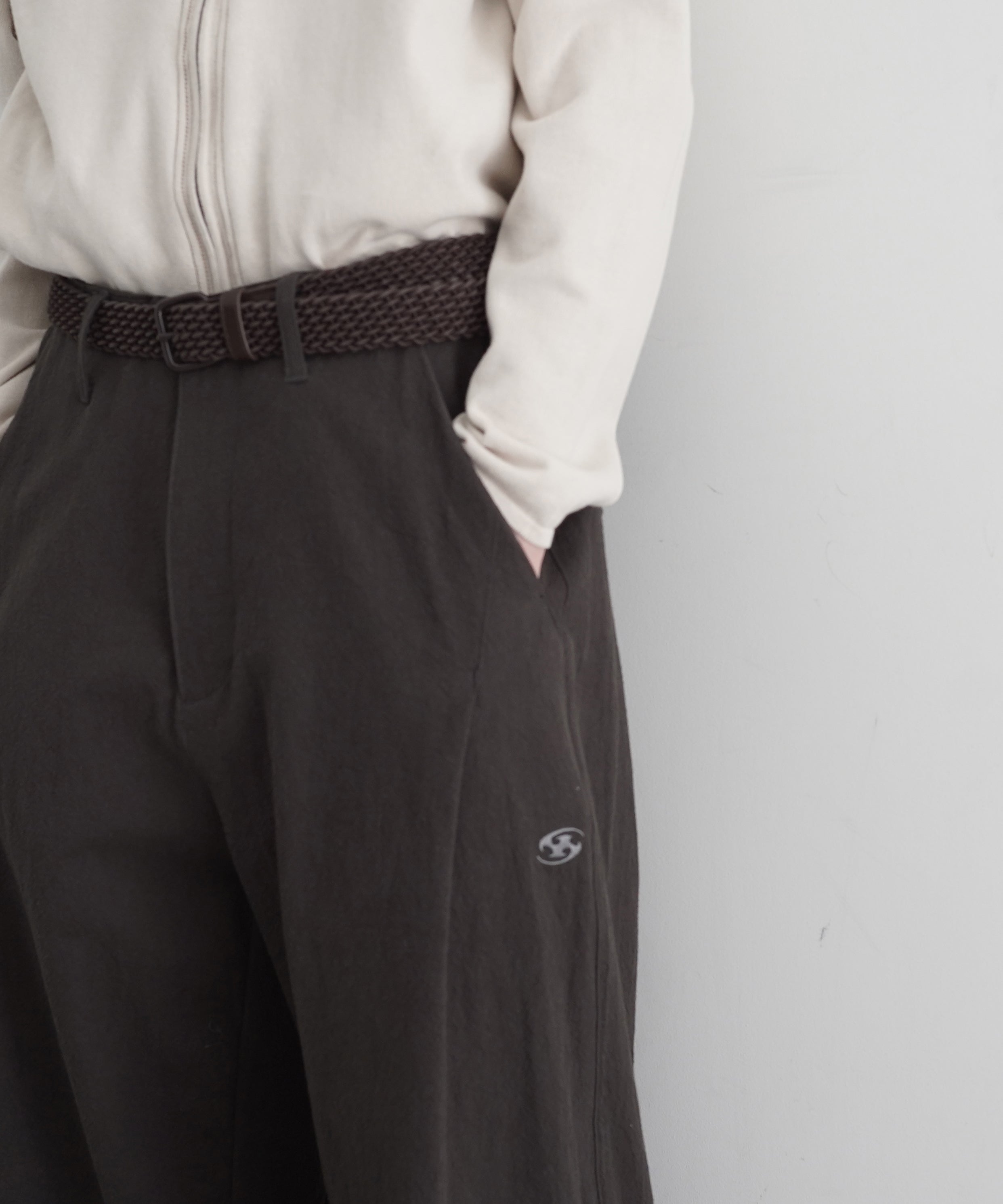 SAN SAN GEAR Weave taped pants "GREY"