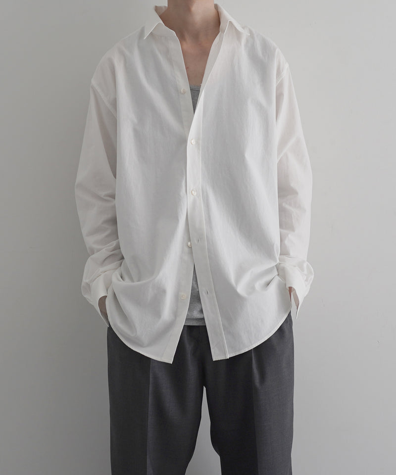 NEONSIGN Unfinished shirt 2.0 "OFF WHITE"