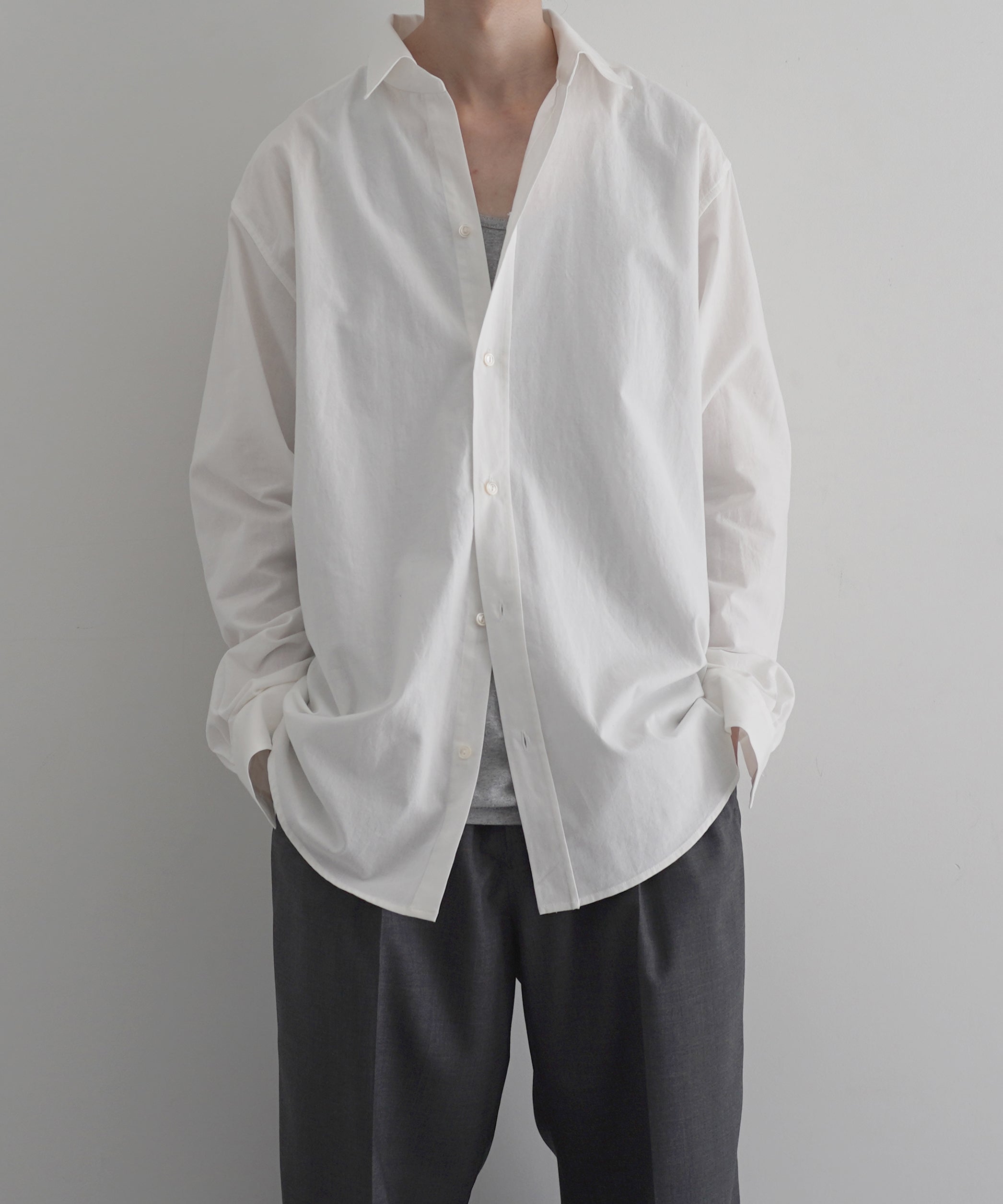 【新品未使用】【26SS】NEONSIGN Unfinished shirt NEONSIGN【ネオンサイン】Unfinished shirt 