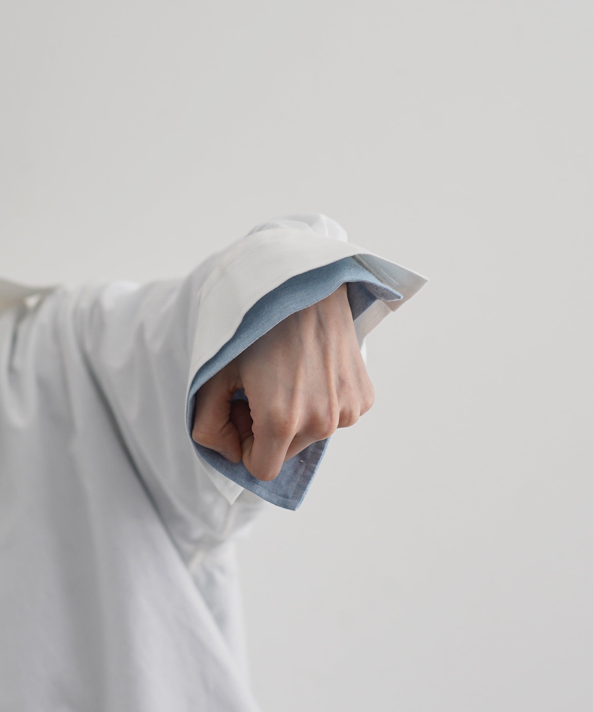 NEONSIGN Unfinished shirt "OFF WHT"