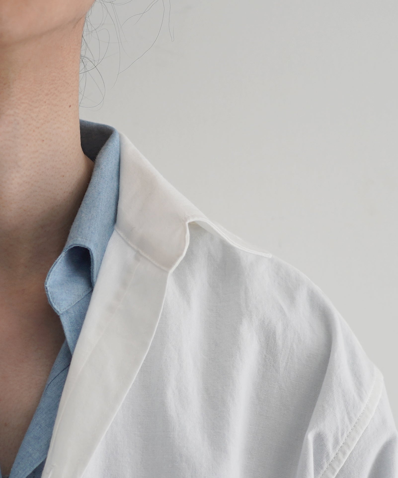 NEONSIGN Unfinished shirt "OFF WHT"