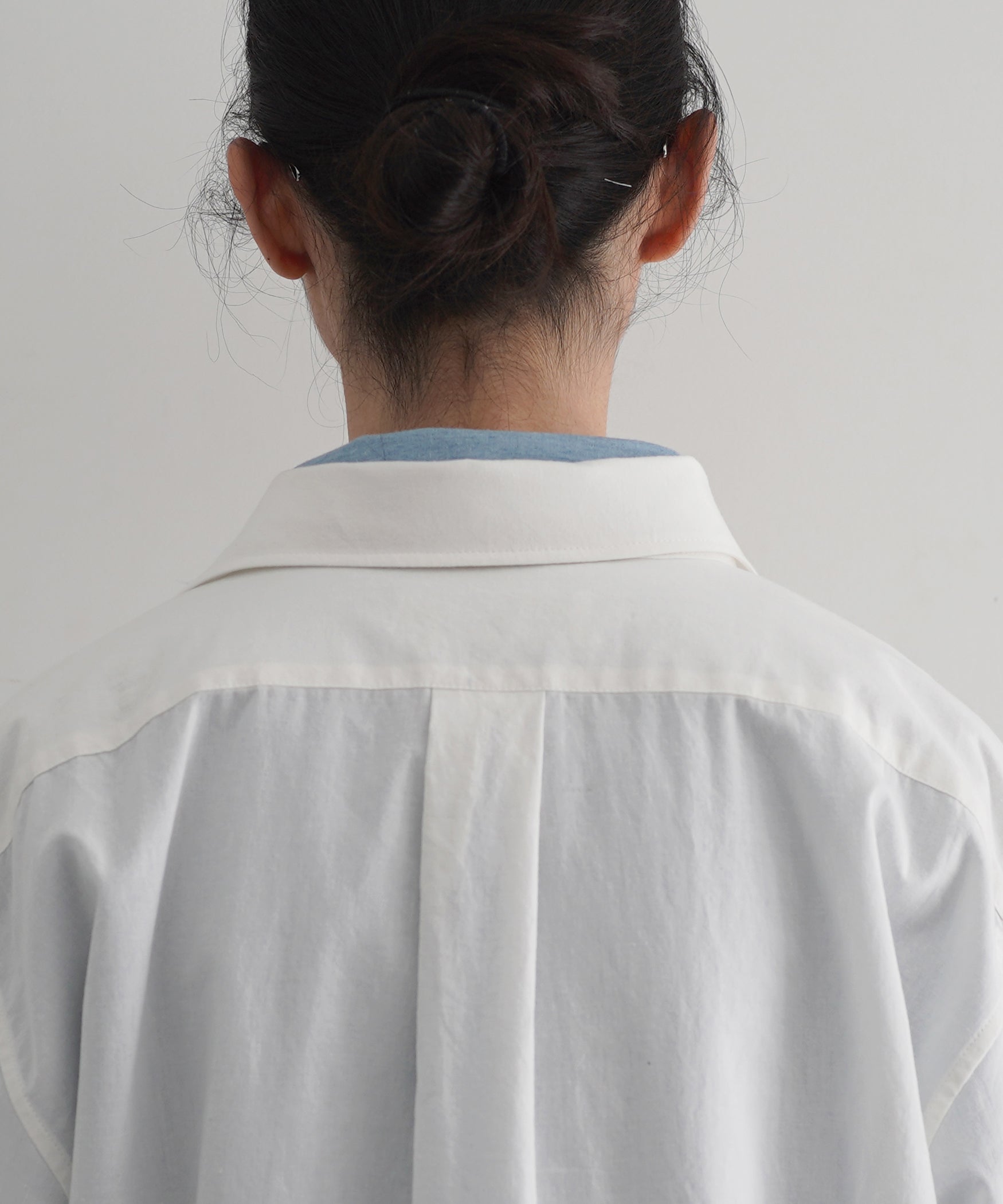 NEONSIGN Unfinished shirt "OFF WHT"