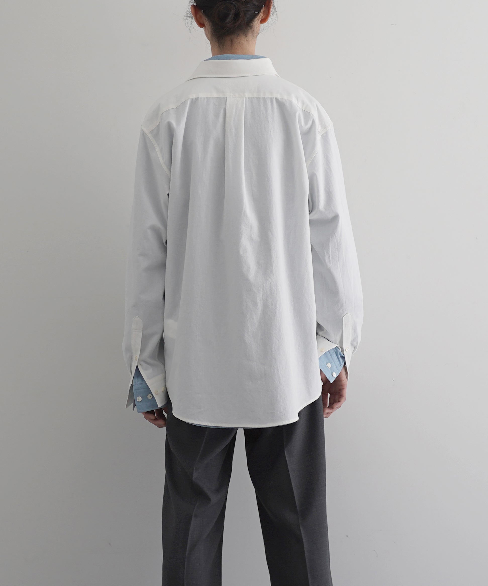 NEONSIGN Unfinished shirt "OFF WHT"