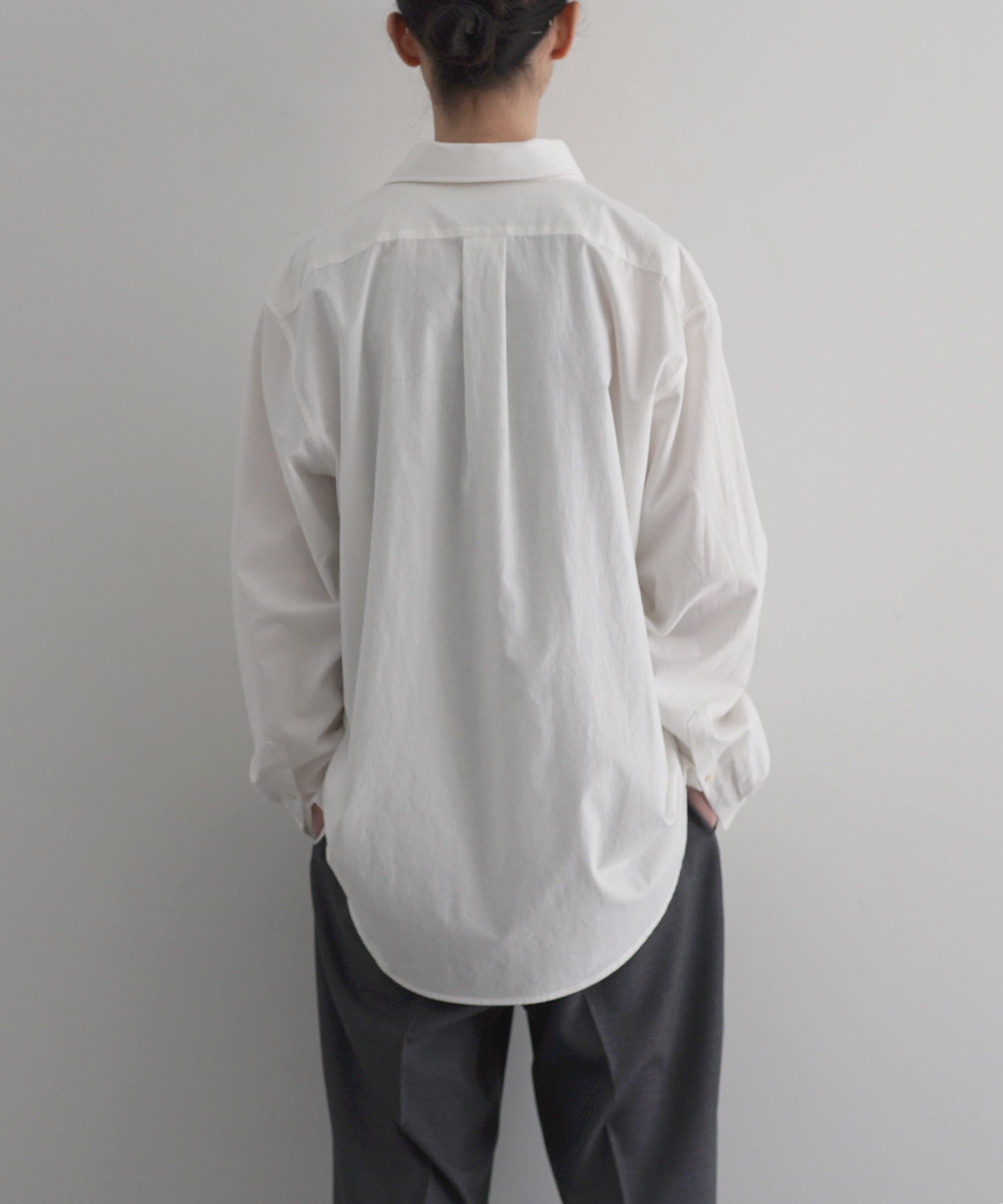 NEONSIGN Unfinished shirt "OFF WHT"