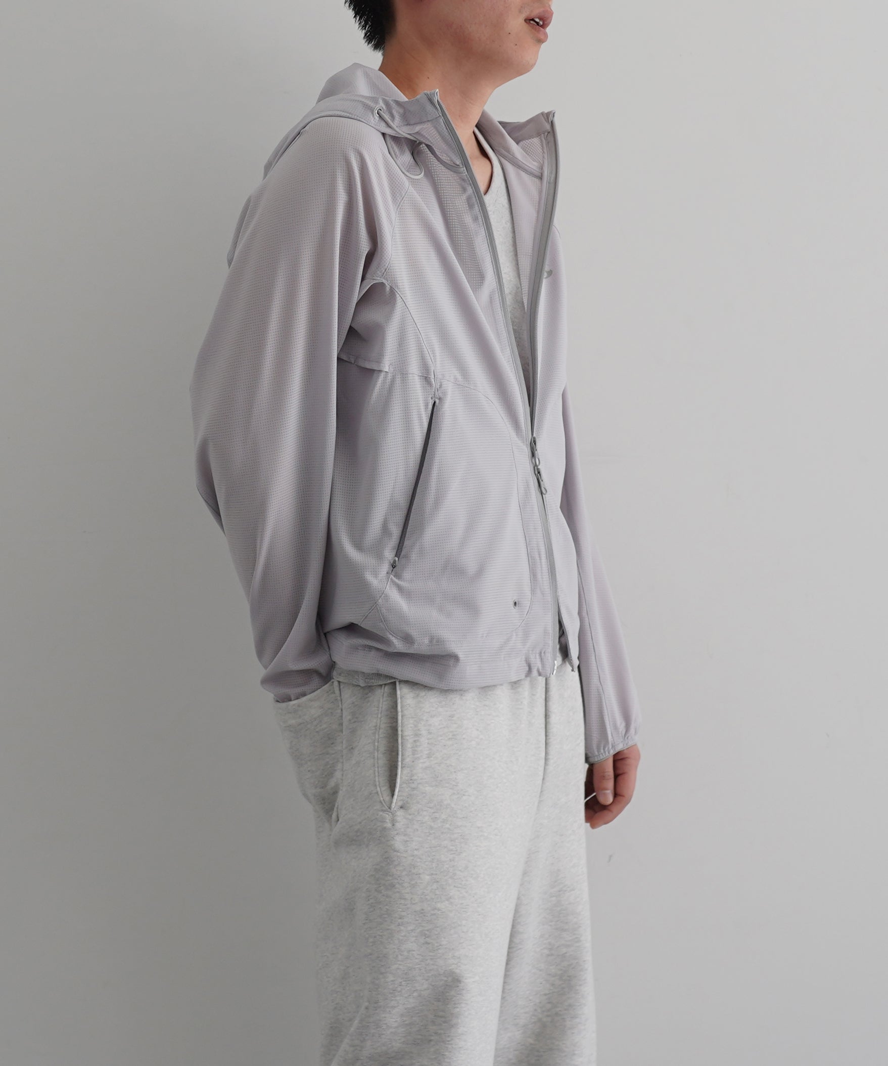 SAN SAN GEAR Air hole jacket light "GREY"