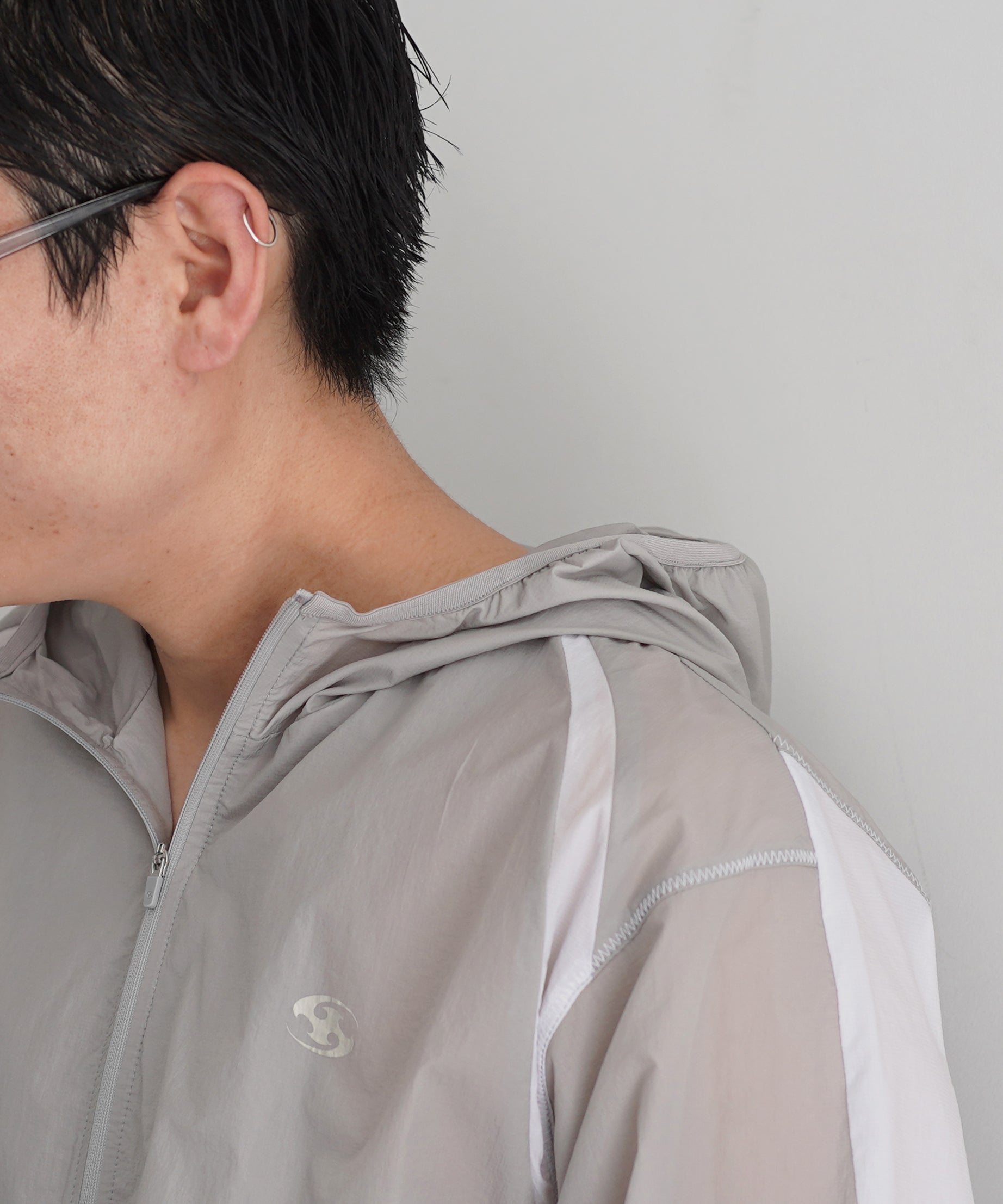 SAN SAN GEAR Paneled jacket "GREY"