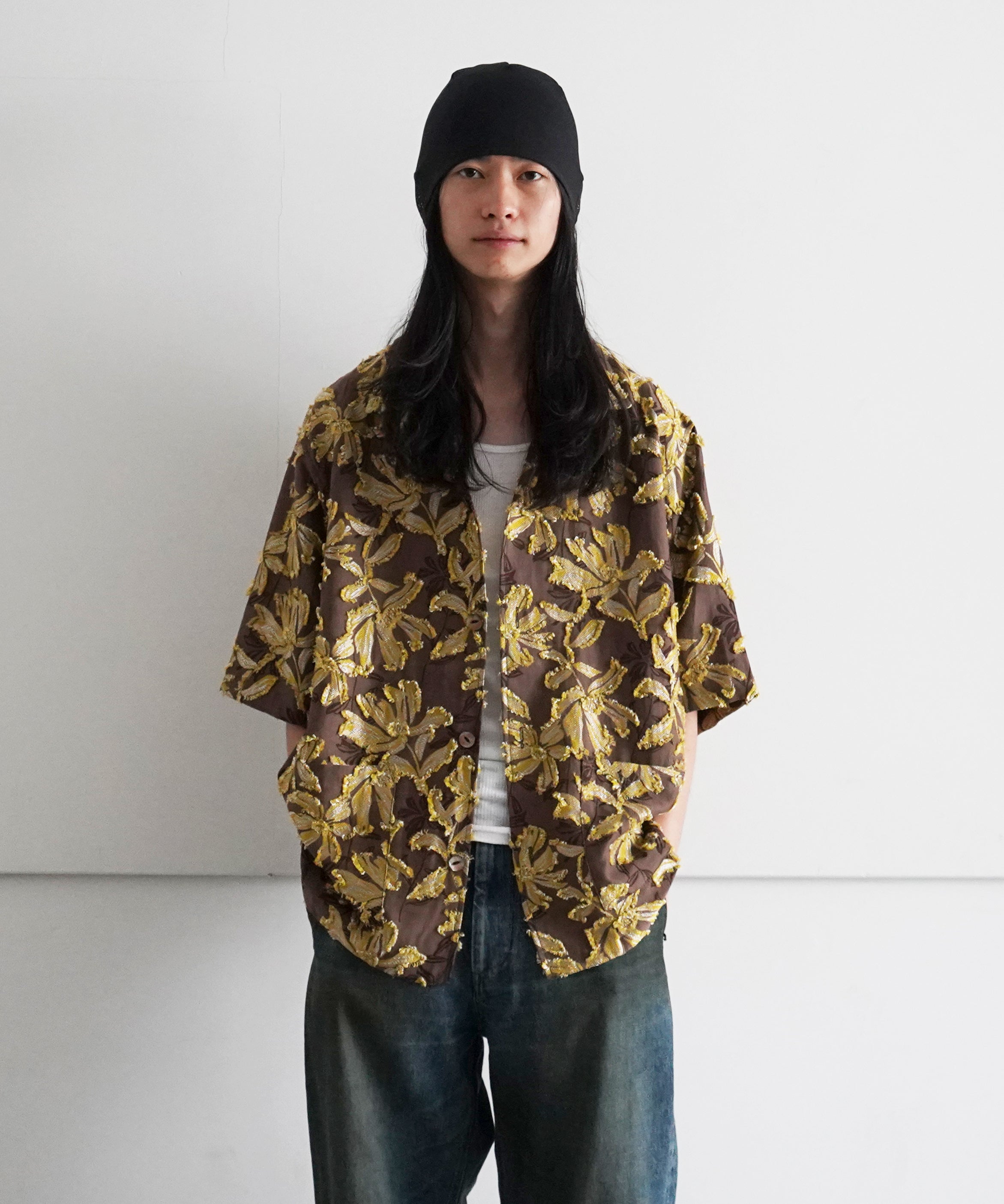 NEEDLES【ニードルズ】cabana shirt - flower cut jq. 