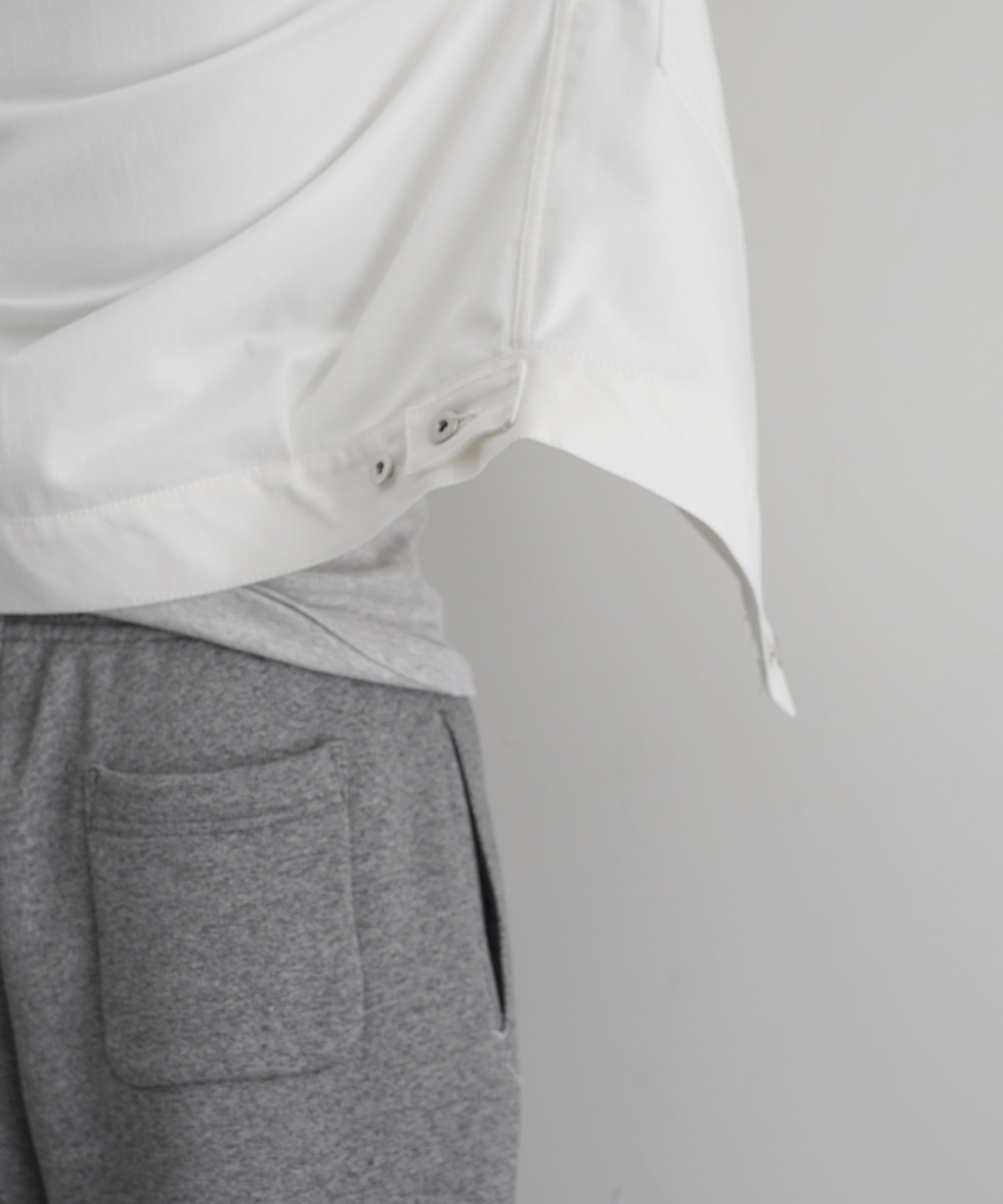 UNUSED Us2535 wide denim jacket "NATURAL"