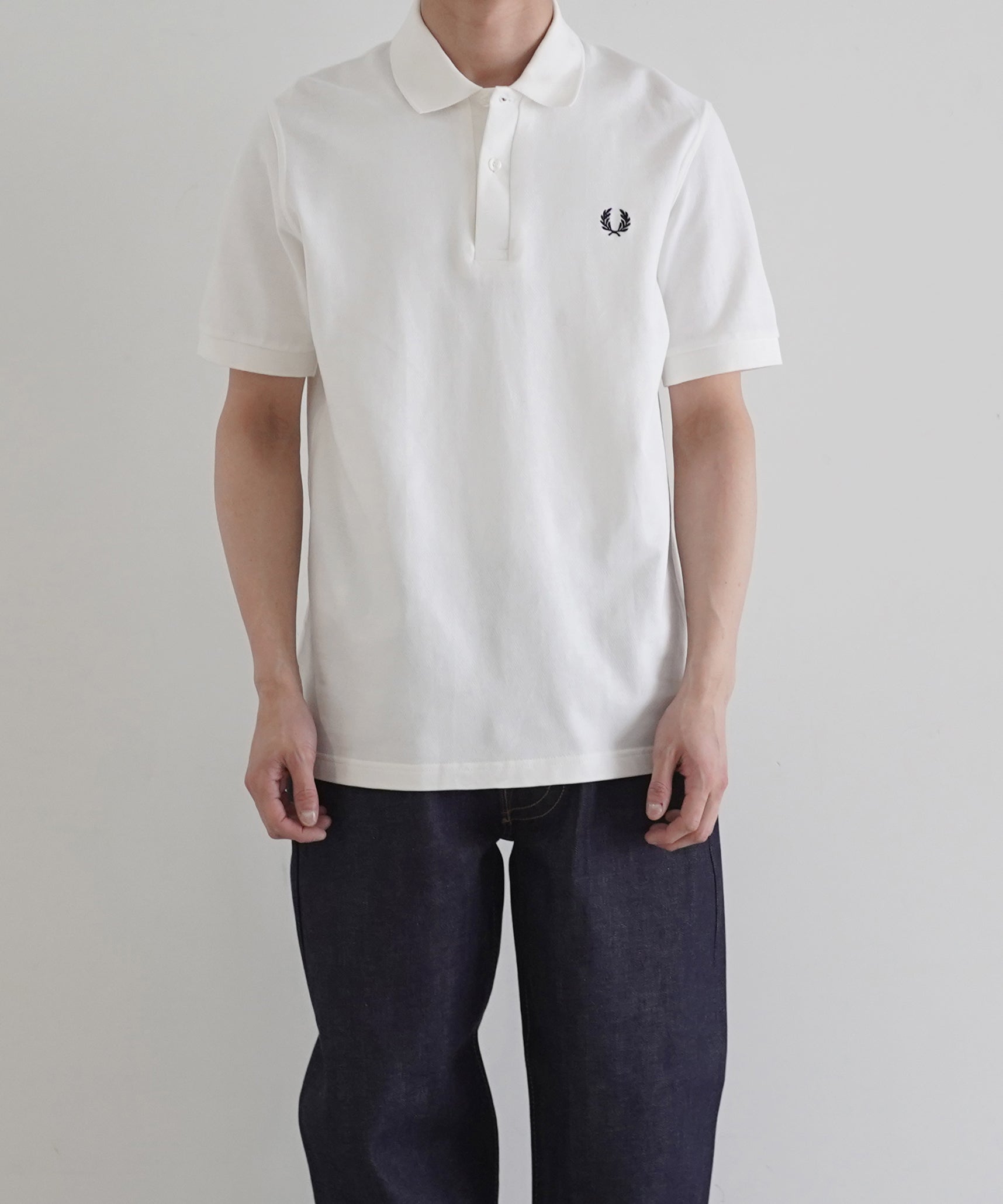 FRED PERRY The fred perry shirt "SKY/NAVY"