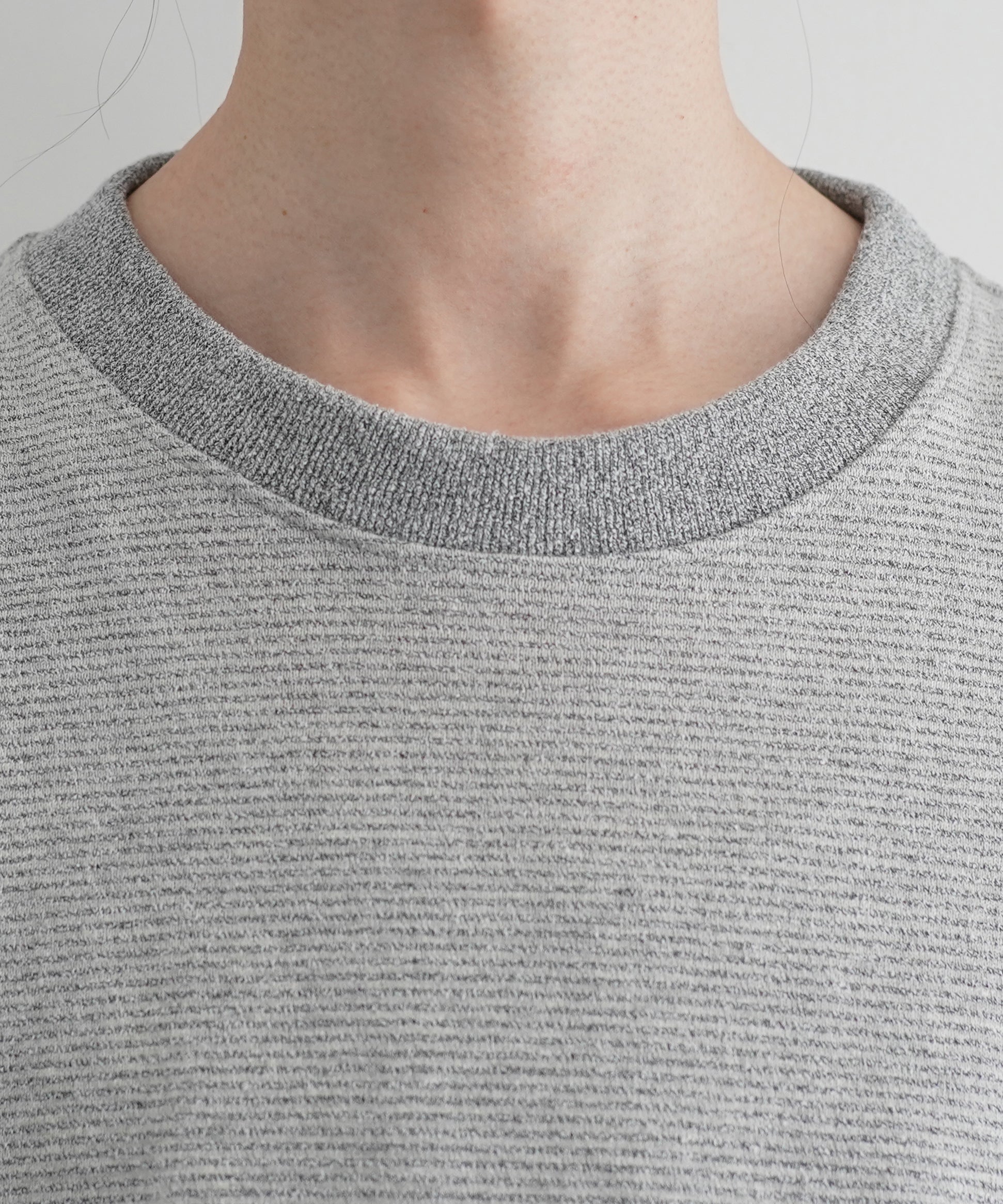 crepuscule Border l/s cutsew "L.GRAY"