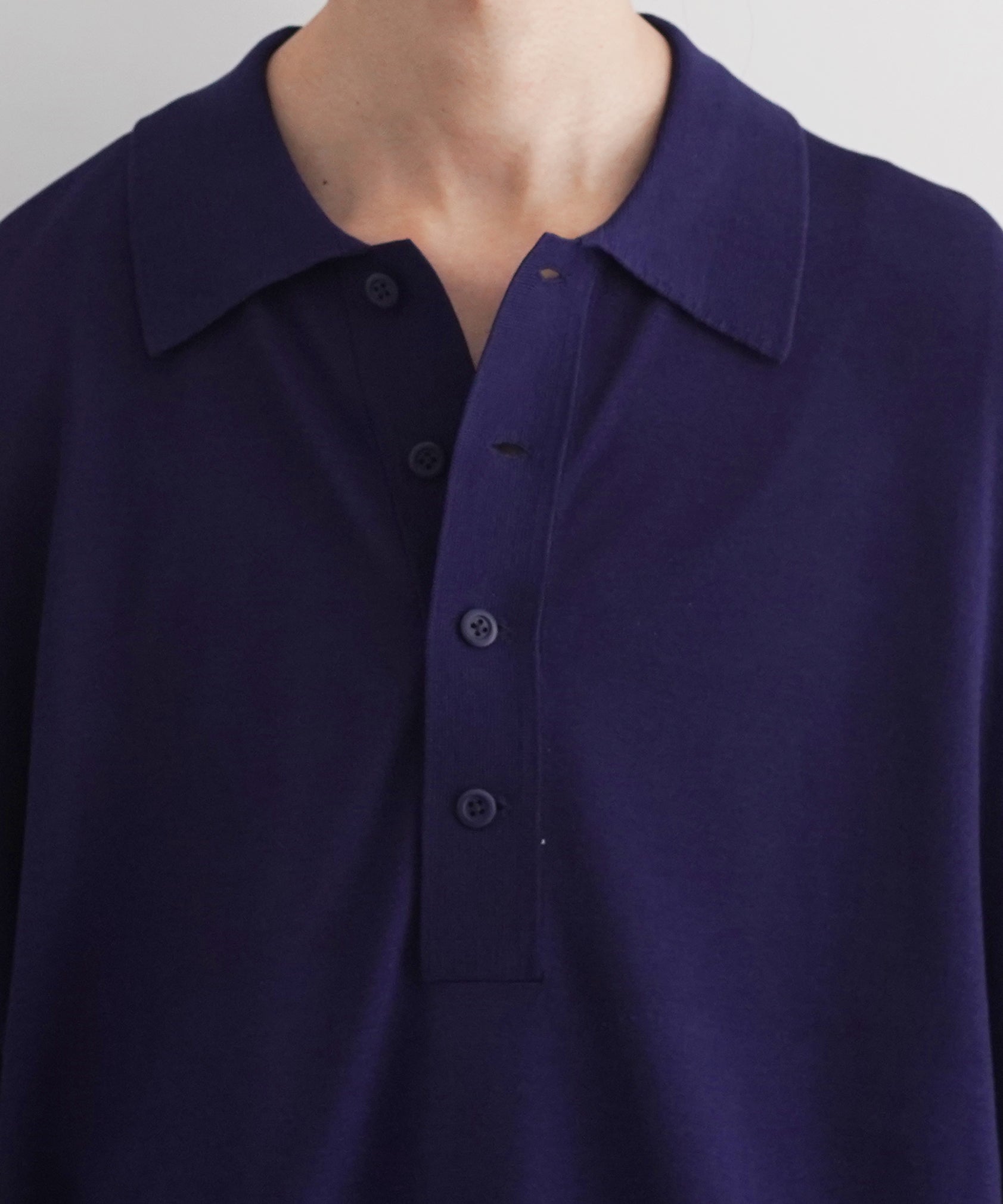crepuscule S/s polo "BLUE"