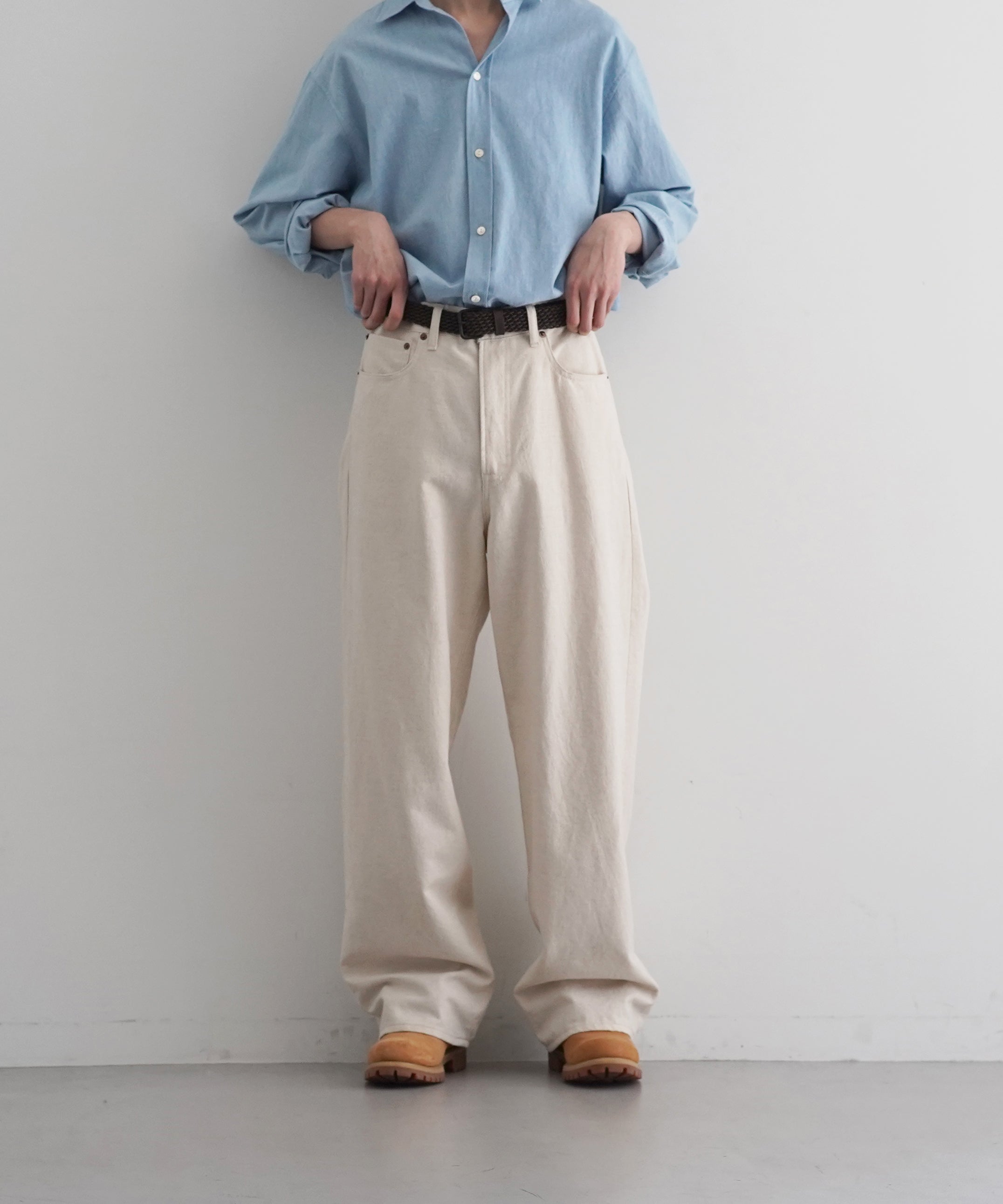 UNUSED アンユーズド Knit pants UW0972 UNUSED【アンユーズド】Uw1192 wide glitter pants 