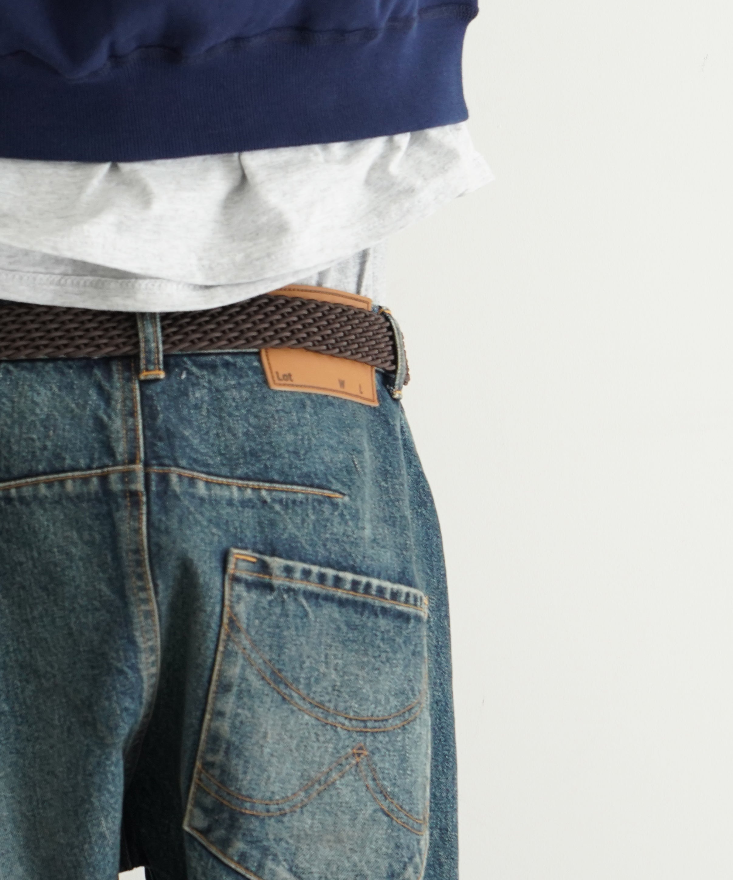 doublet USED FINISH DENIM PANTS"INDIGO"