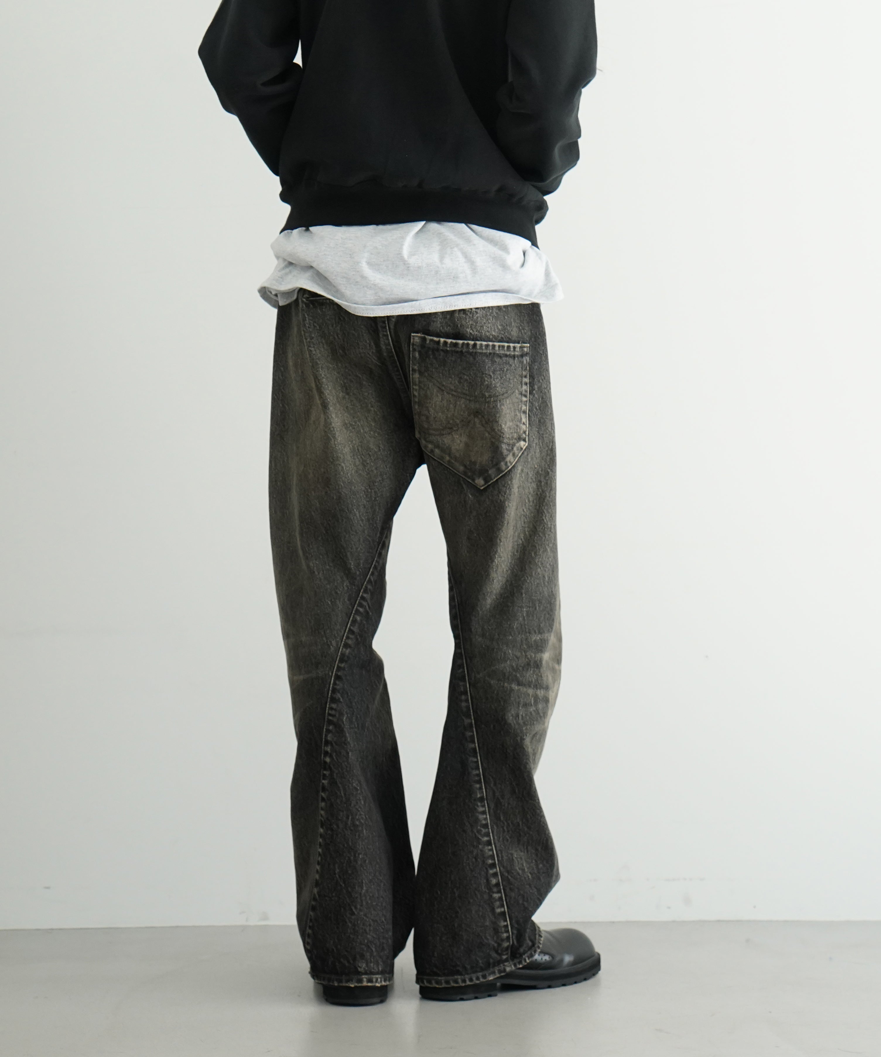 doublet USED FINISH DENIM PANTS"INDIGO"