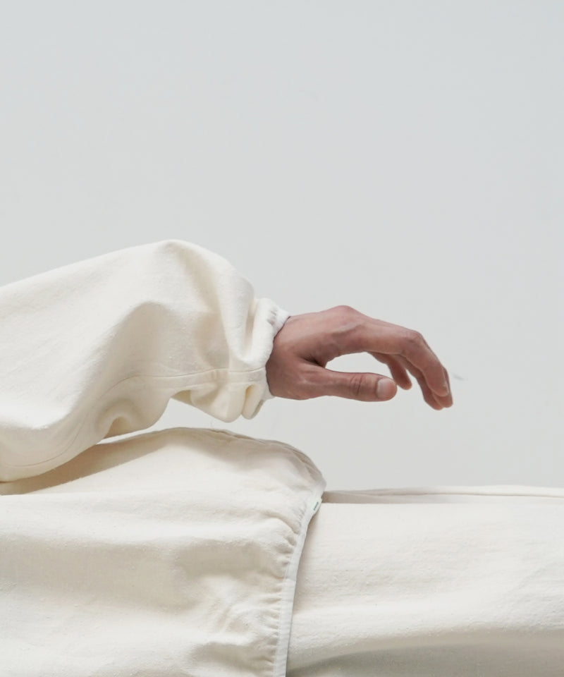 NOWHAW "Bounce" pajama "WHITE"