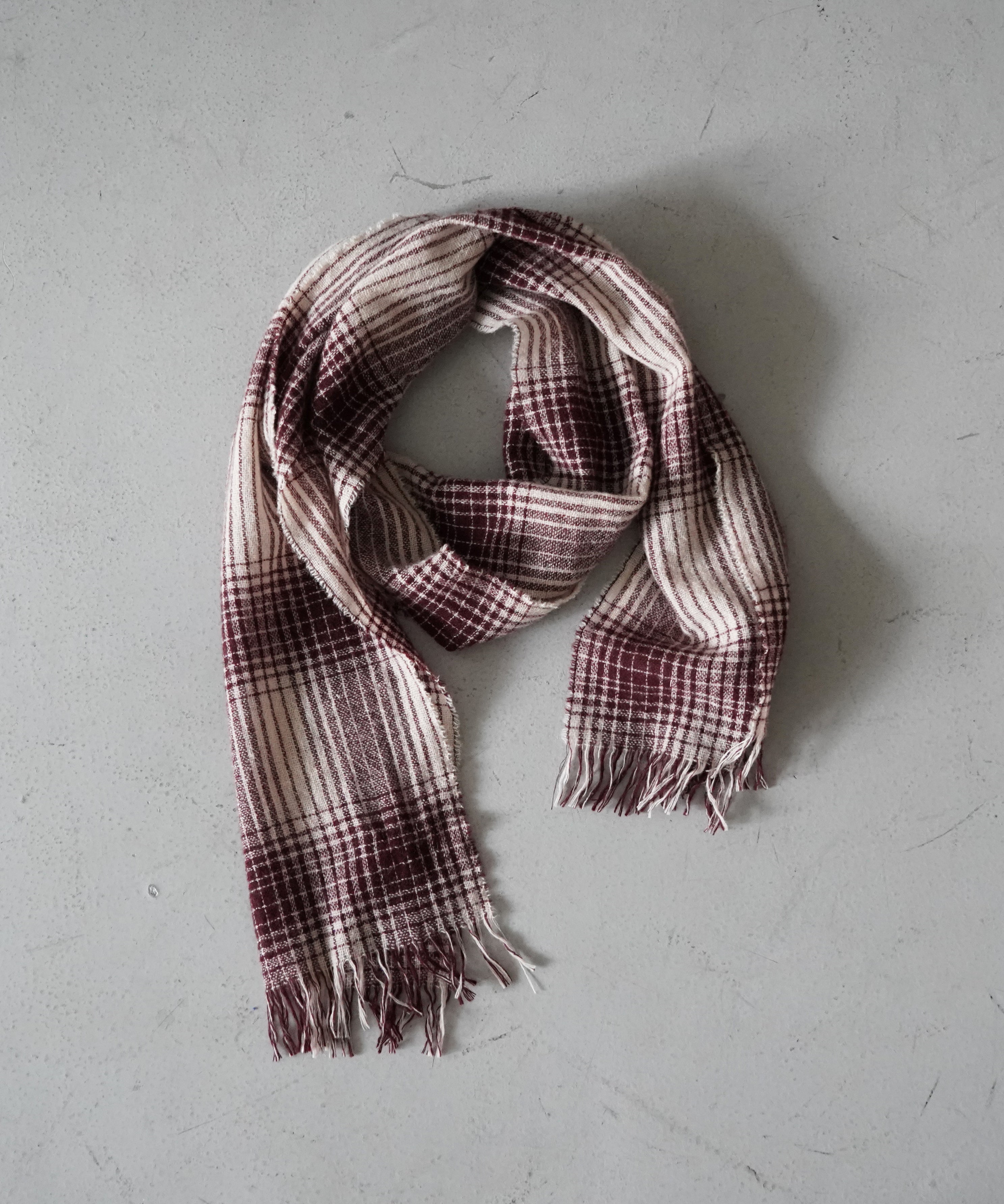 小物 OUR LEGACY COTTAGE SCARF Oak Grey Wool Our Legacy - Cottage Scarf Oak Grey Wool