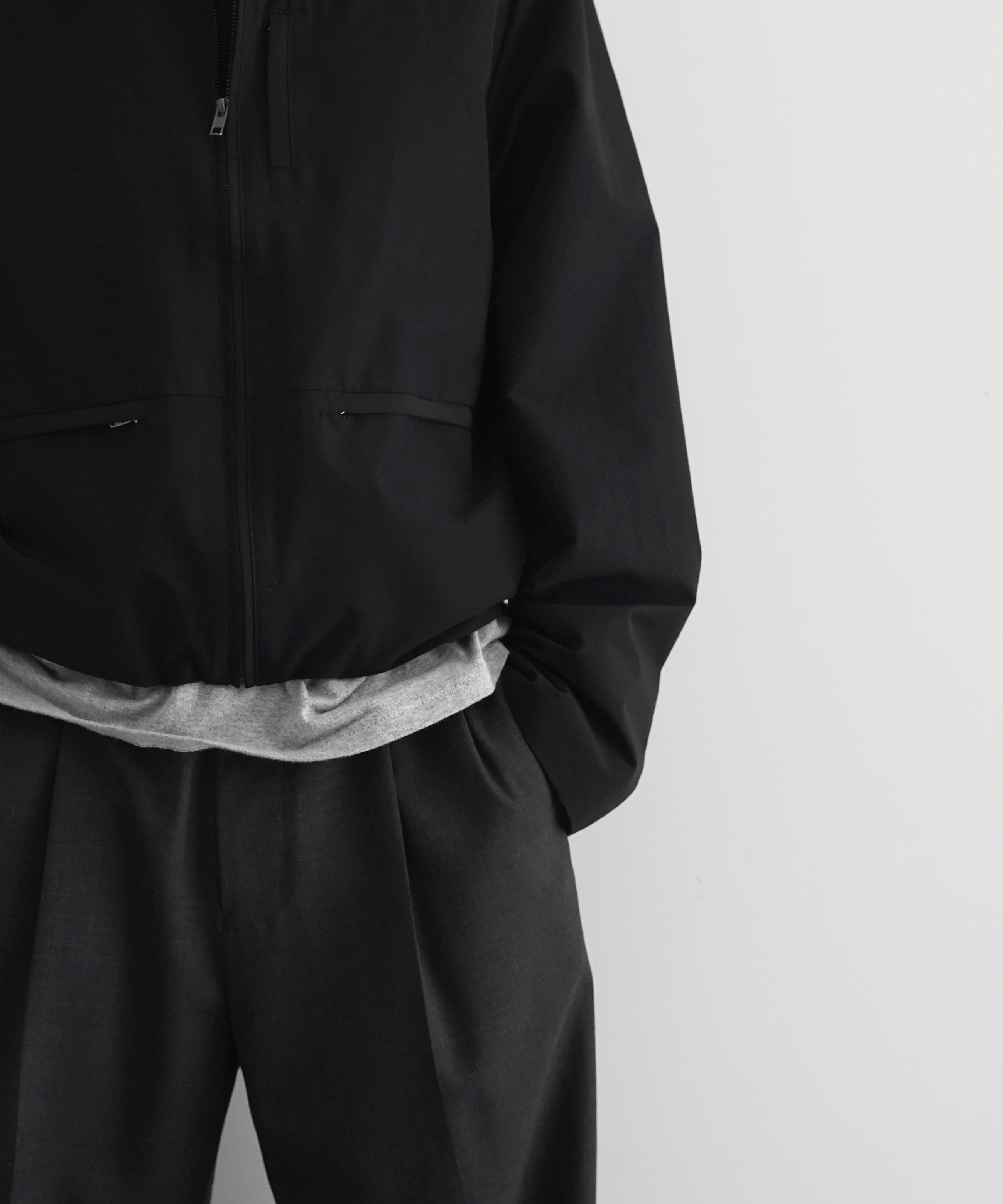 entire studios Wight jacket "BLACK"