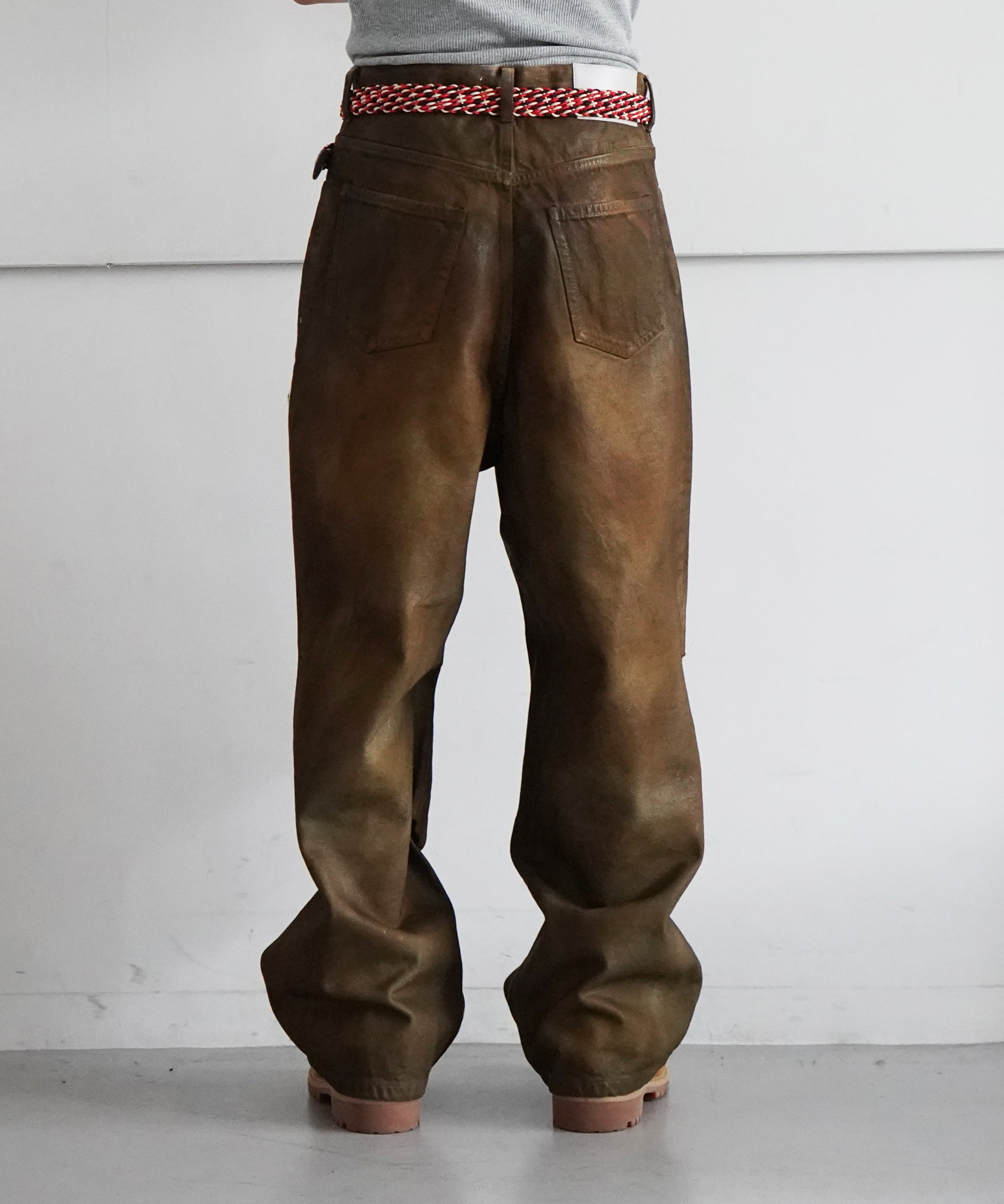 ICE & TECHNO COATING ARMY DENIM "BROWN"