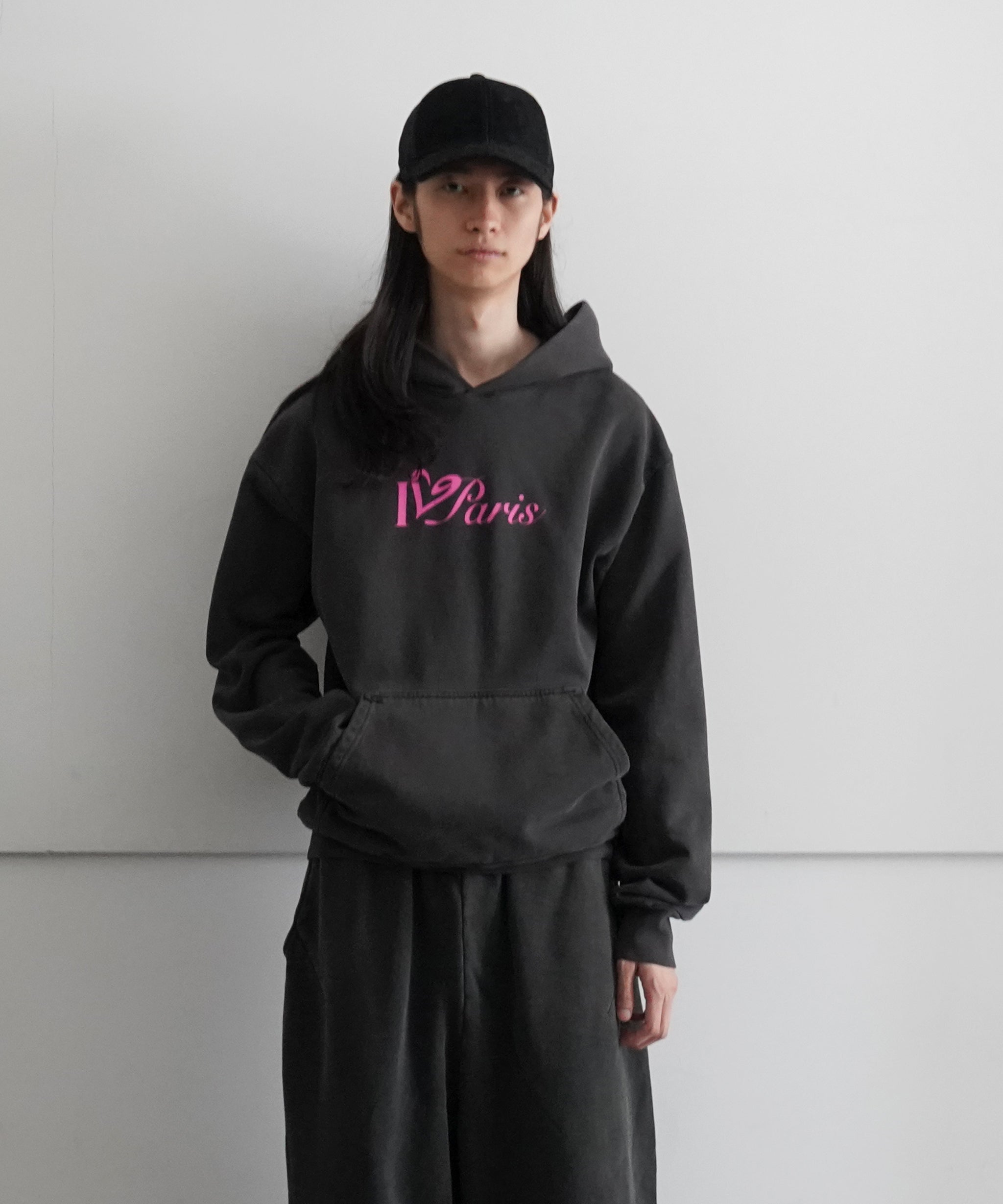 Basketcase PARIS , hoodie "BLACK"