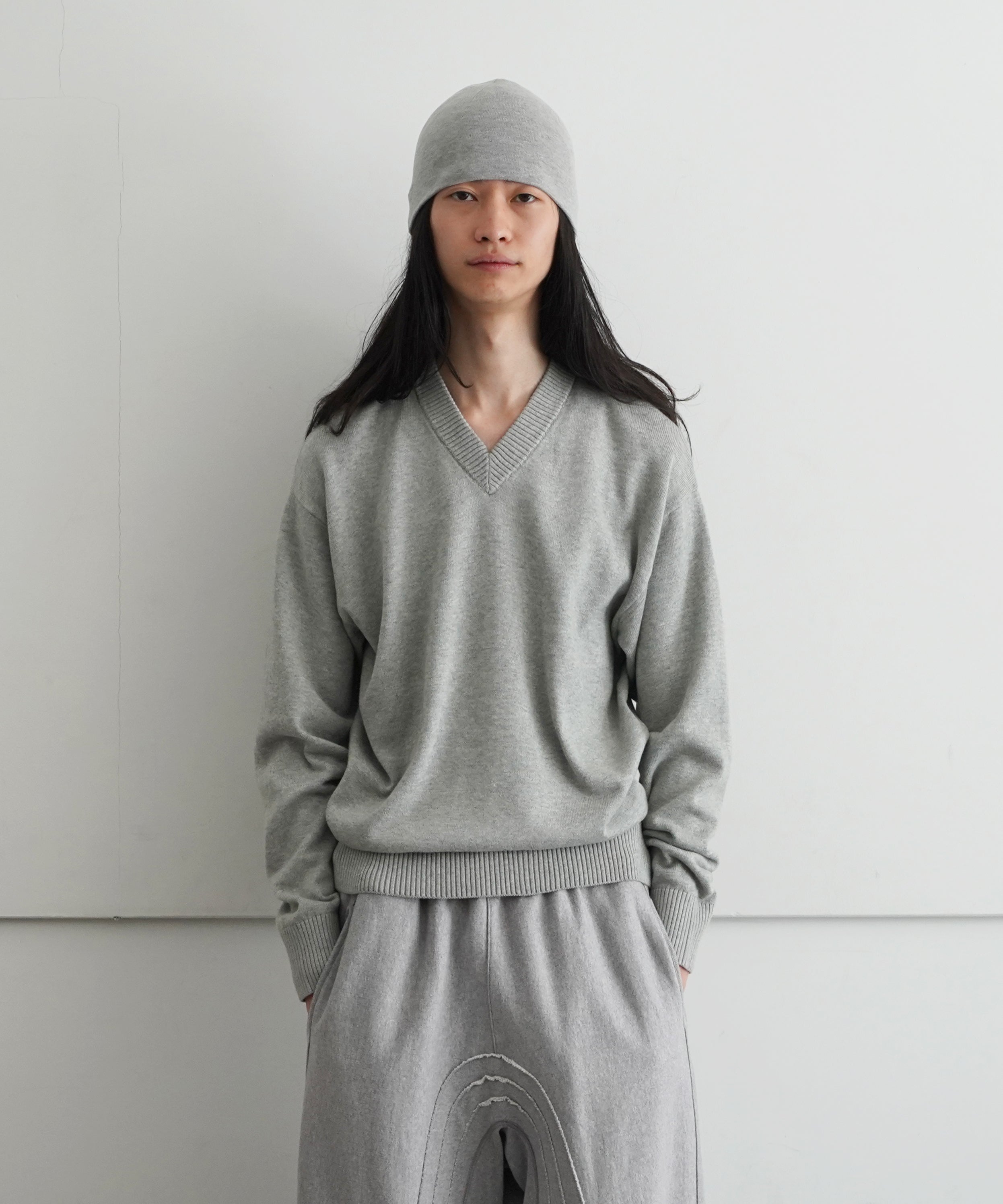 KAIKO SUPIMA V NECK SWEATER 