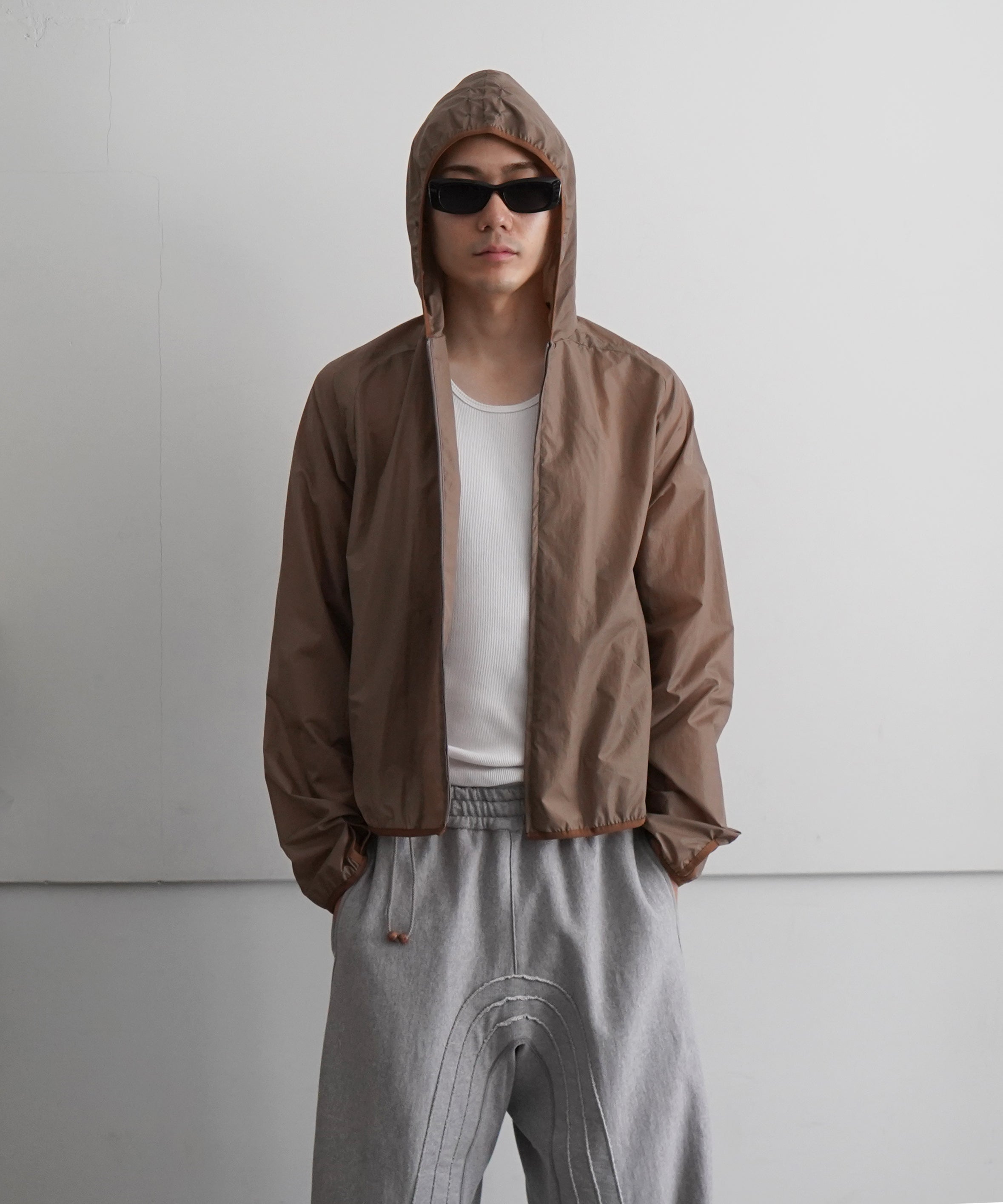 ジャケット・アウター Jian ye TRAINING JKT F DOT BROWN ジェンイェ JIAN YE TRAINING JKT 