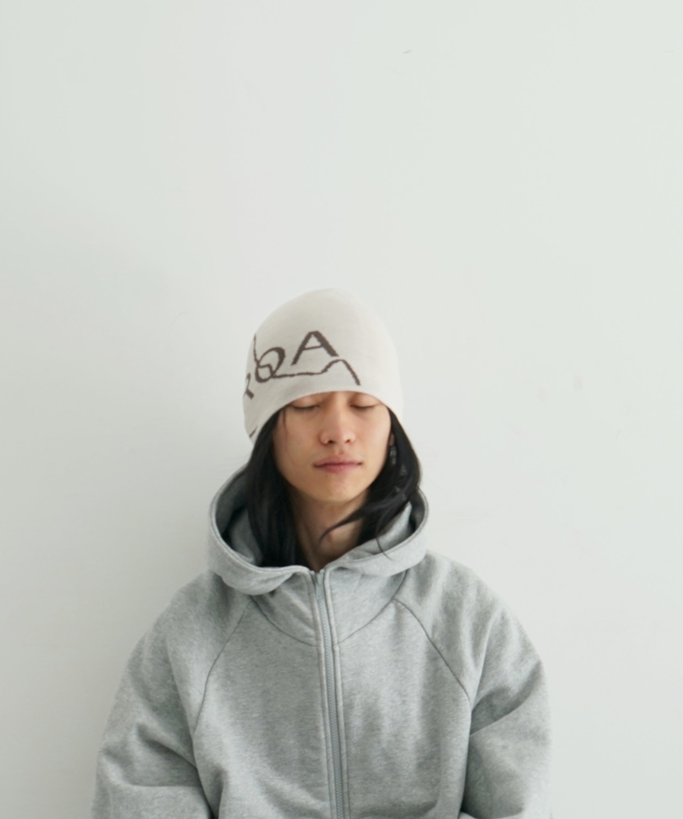 25ss ROA Beanie logo ロア ビーニー DARK BROWN ROA【ロア】Beanie Logo